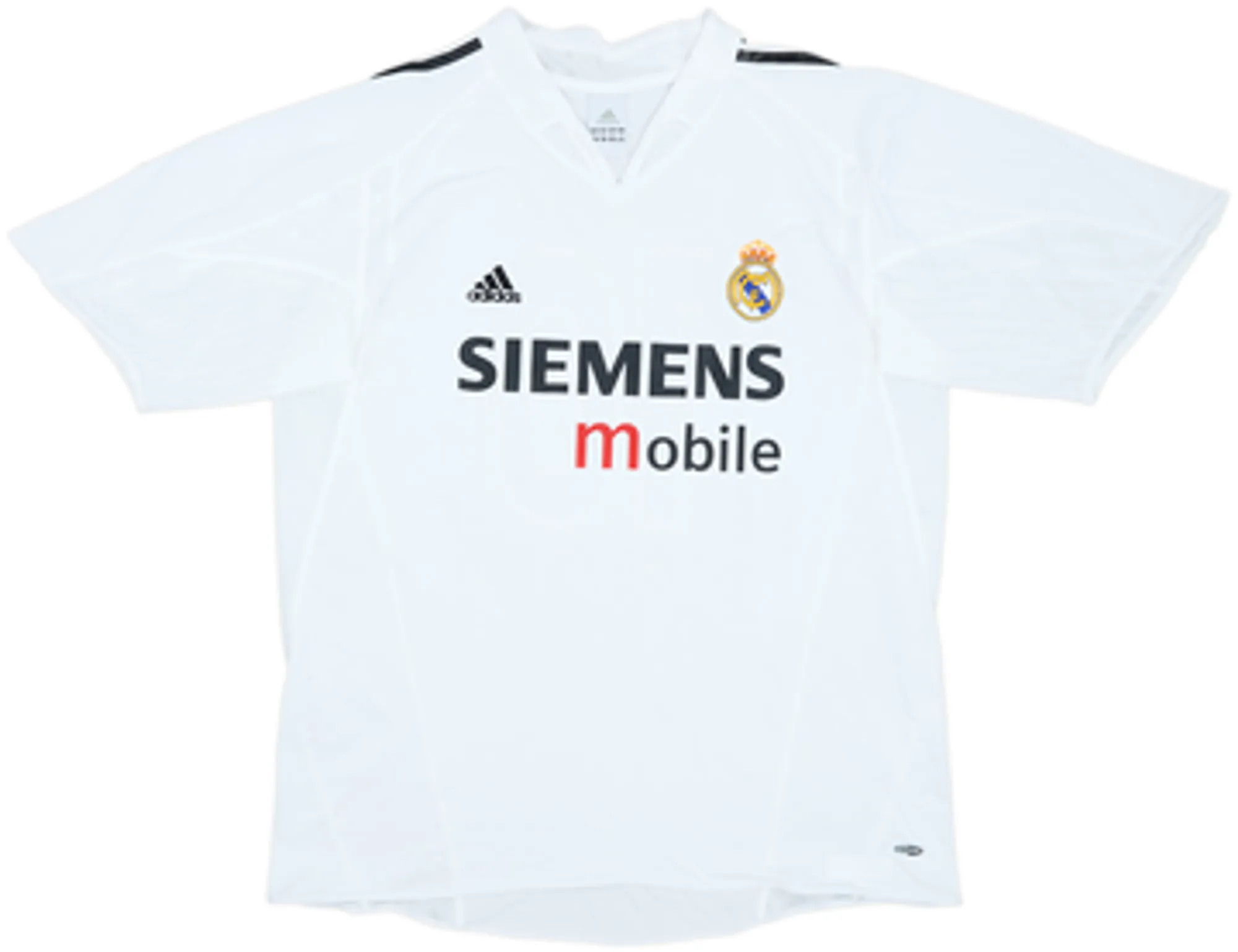 2004-05 Real Madrid Home Shirt Figo #10 - 8/10 - (XL)