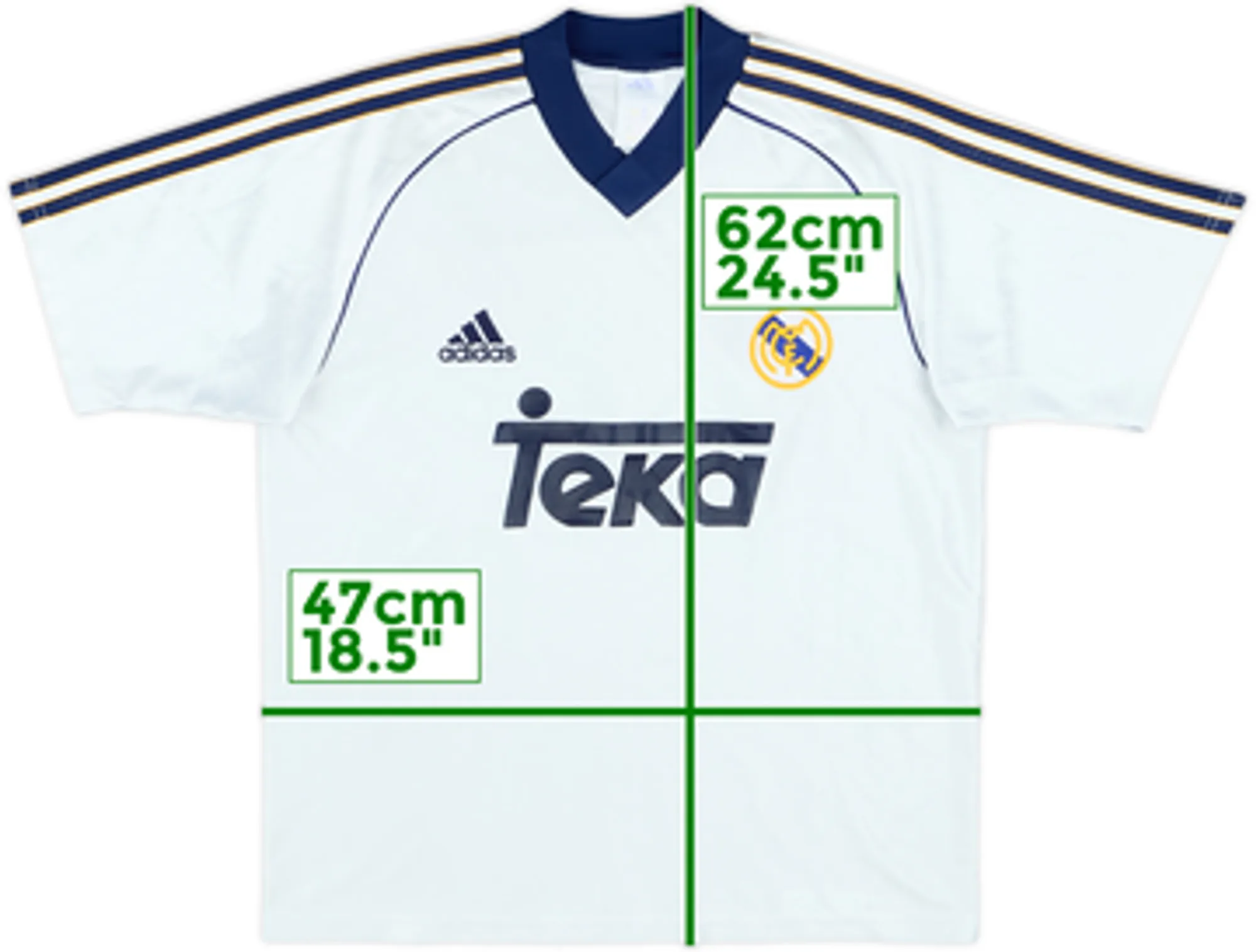 1998-00 Real Madrid Home Shirt - 9/10 - (L.Boys)