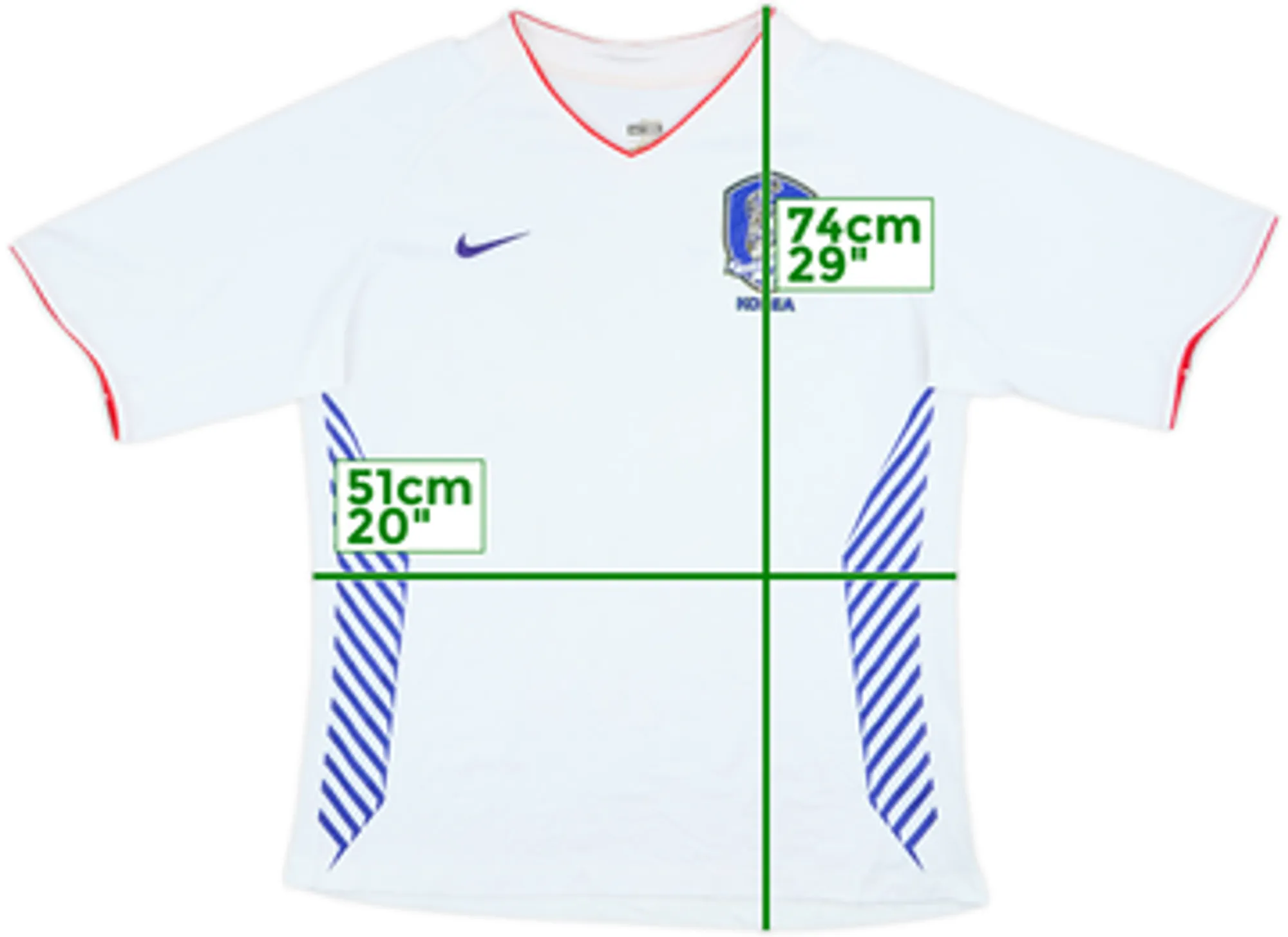 2006-08 South Korea Away Shirt - 5/10 - (XXL)