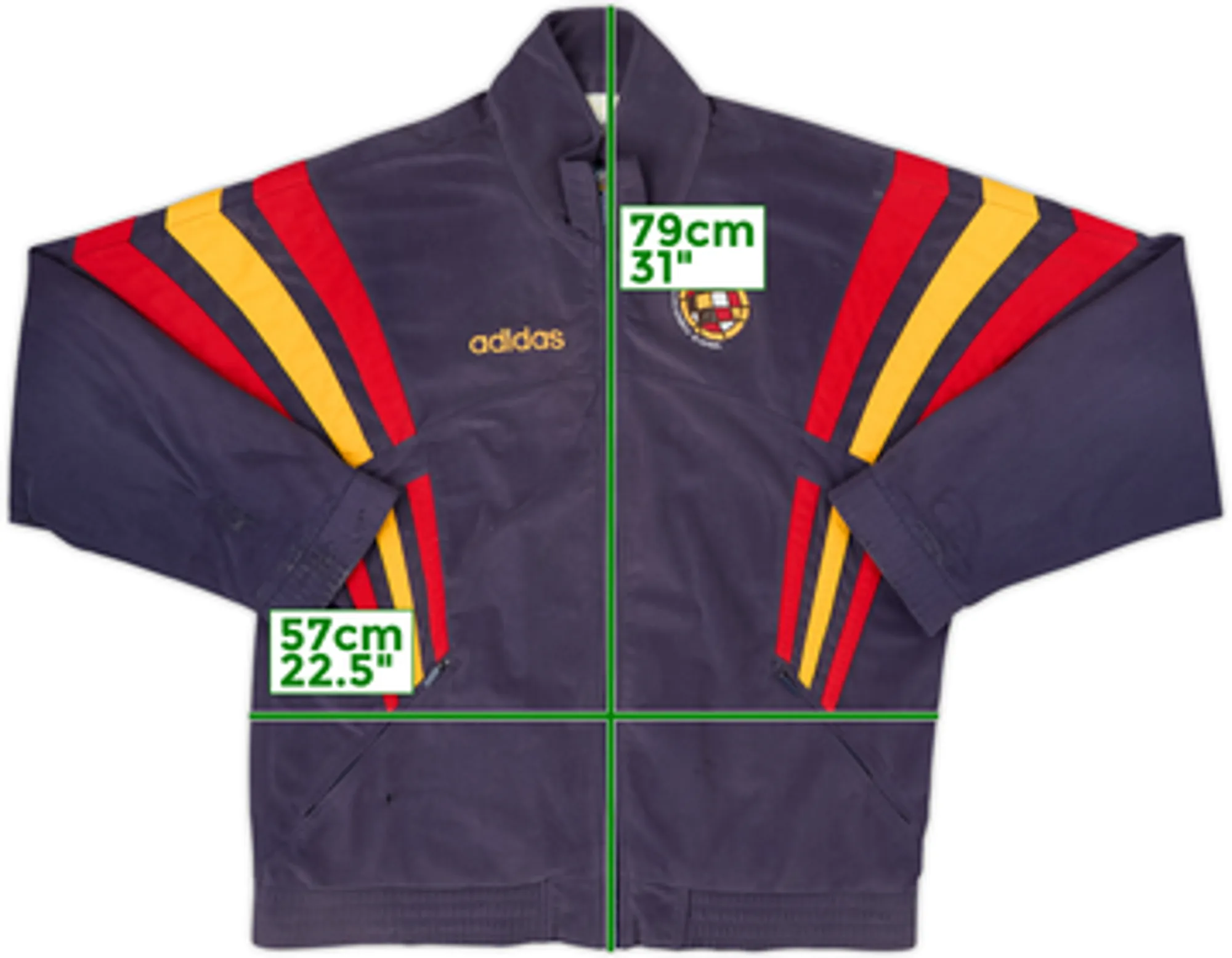 1996-98 Spain adidas Track Jacket - 5/10 - (M)