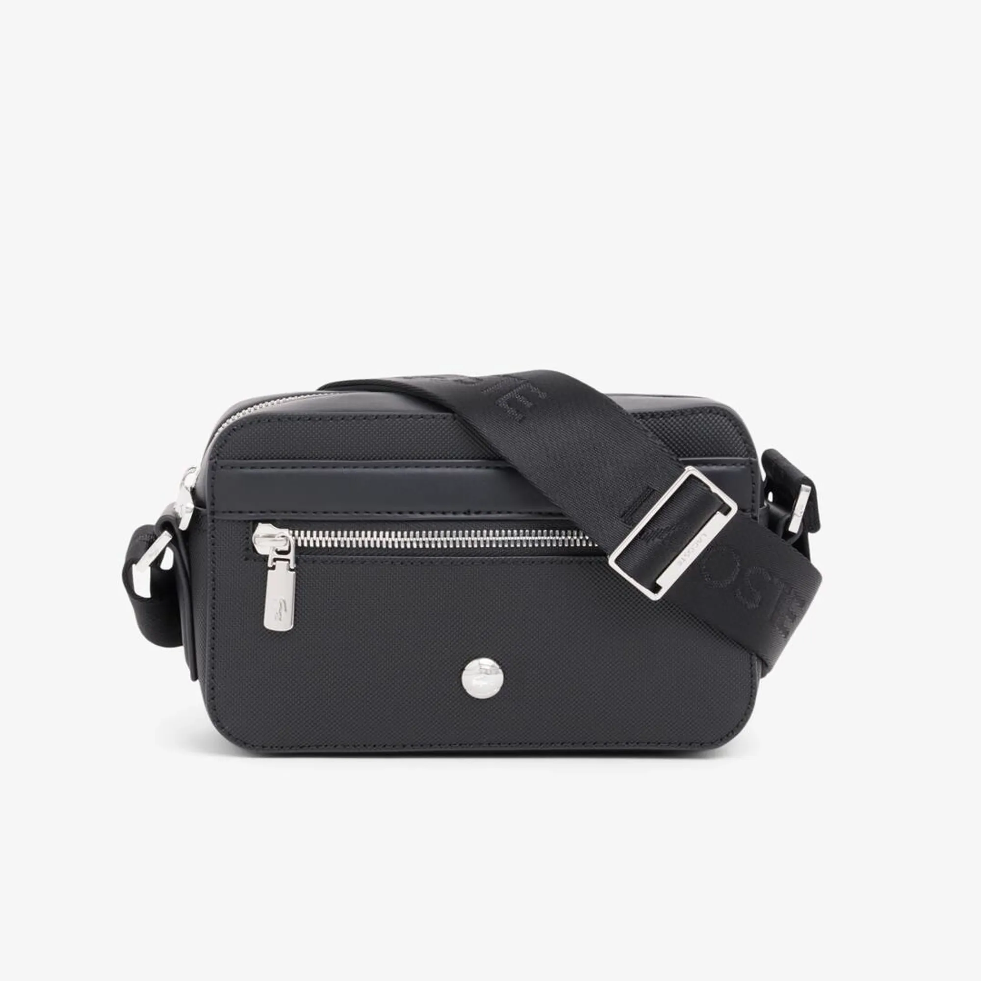 Lacoste Langon Petit Piqué Reporter Bag - Black