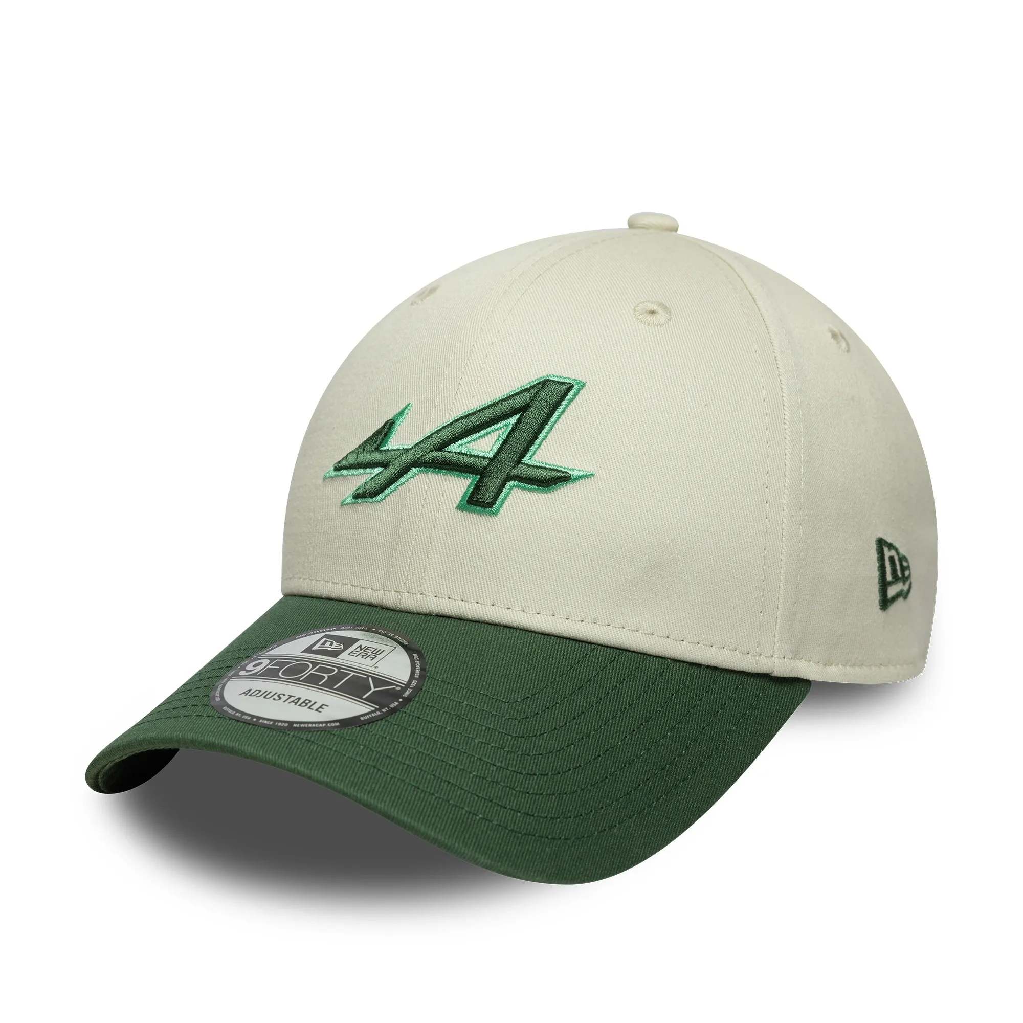 Alpine Racing White 9FORTY Cap New Era Cap adult unisex