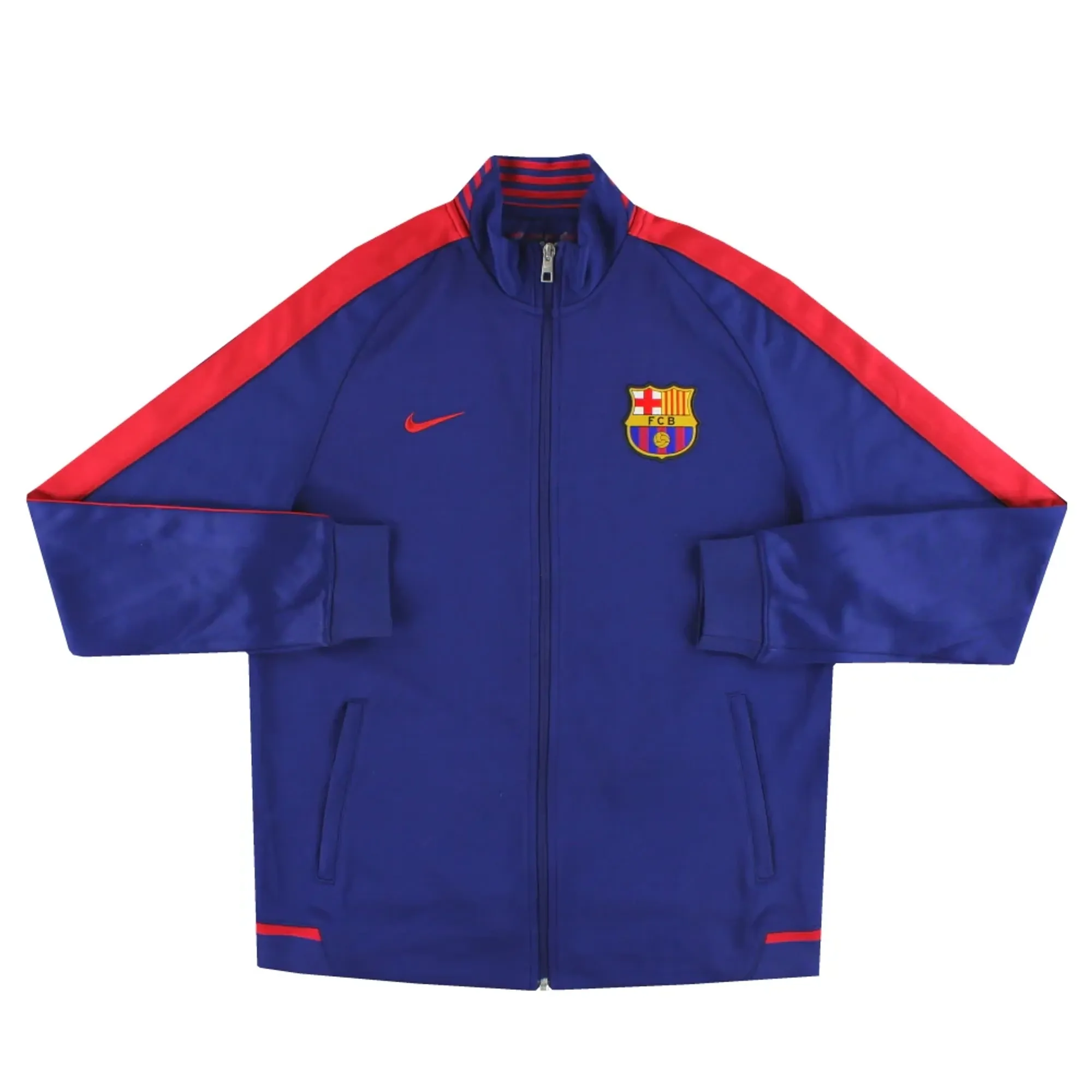 2016-17 Barcelona Nike Track Jacket L - Barcelona / Excellent 