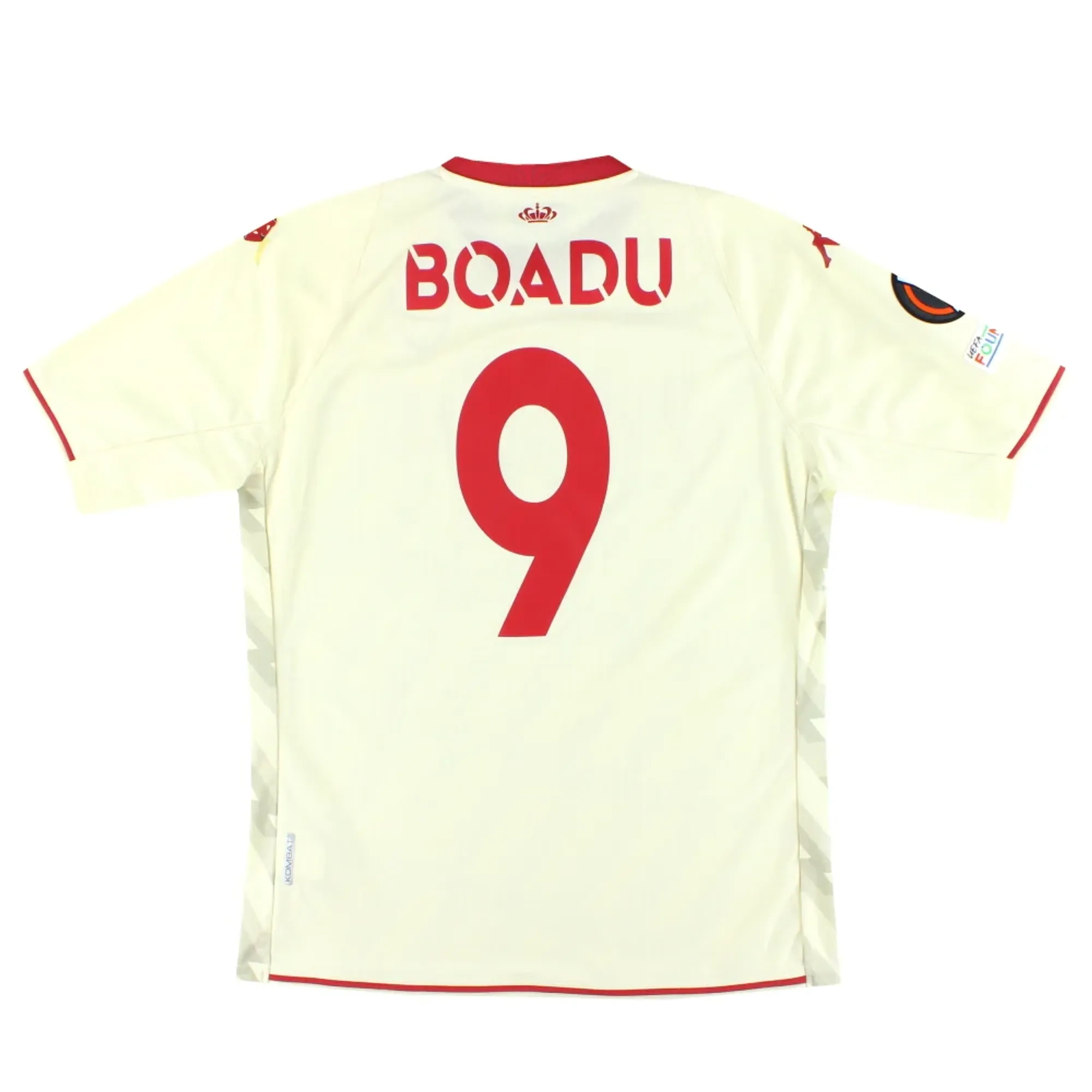 2021-22 Monaco Kappa Kombat Third Shirt Boadu #9 XL - Monaco / Excellent 