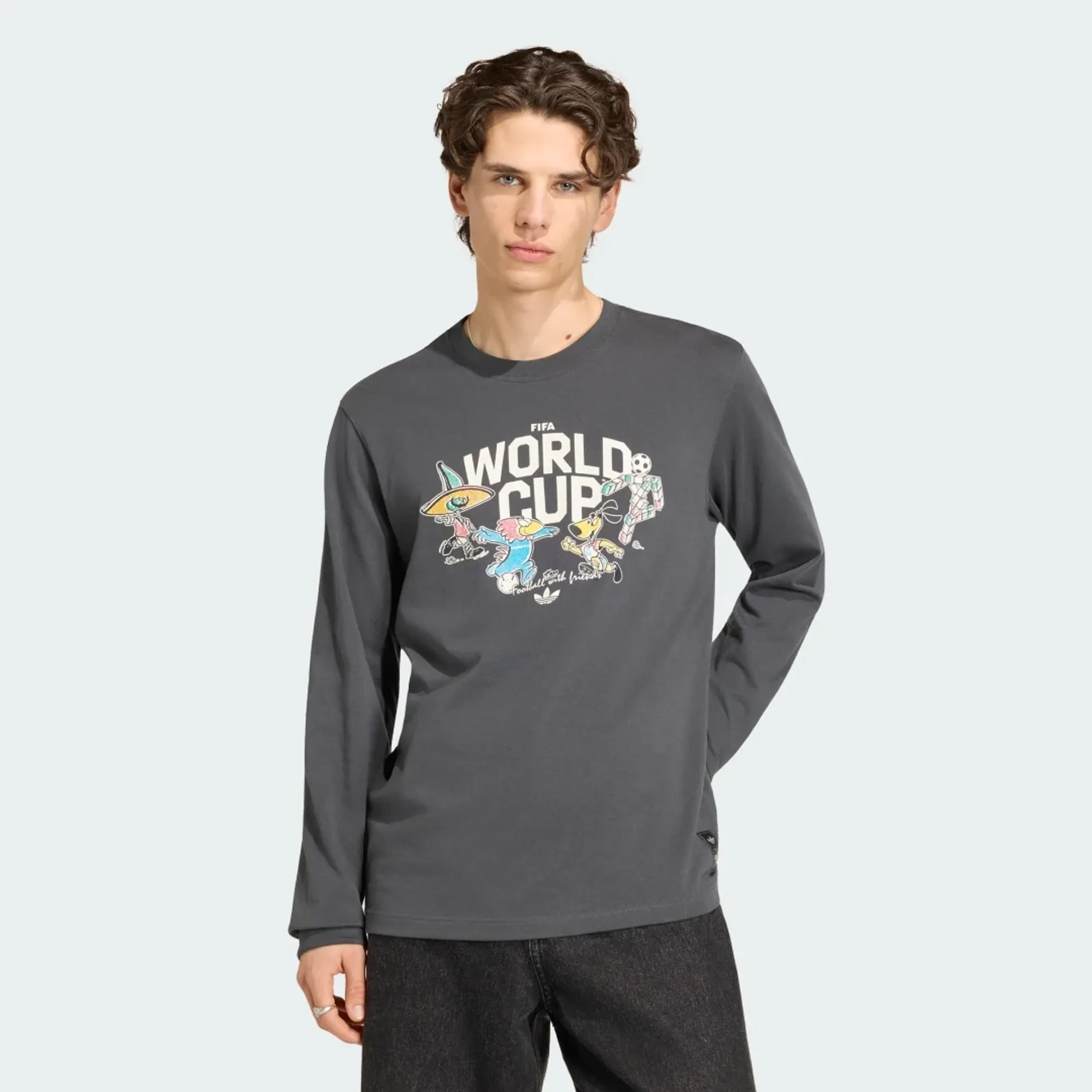 adidas FIFA World Cup 26™ Mascot Long Sleeve T-Shirt