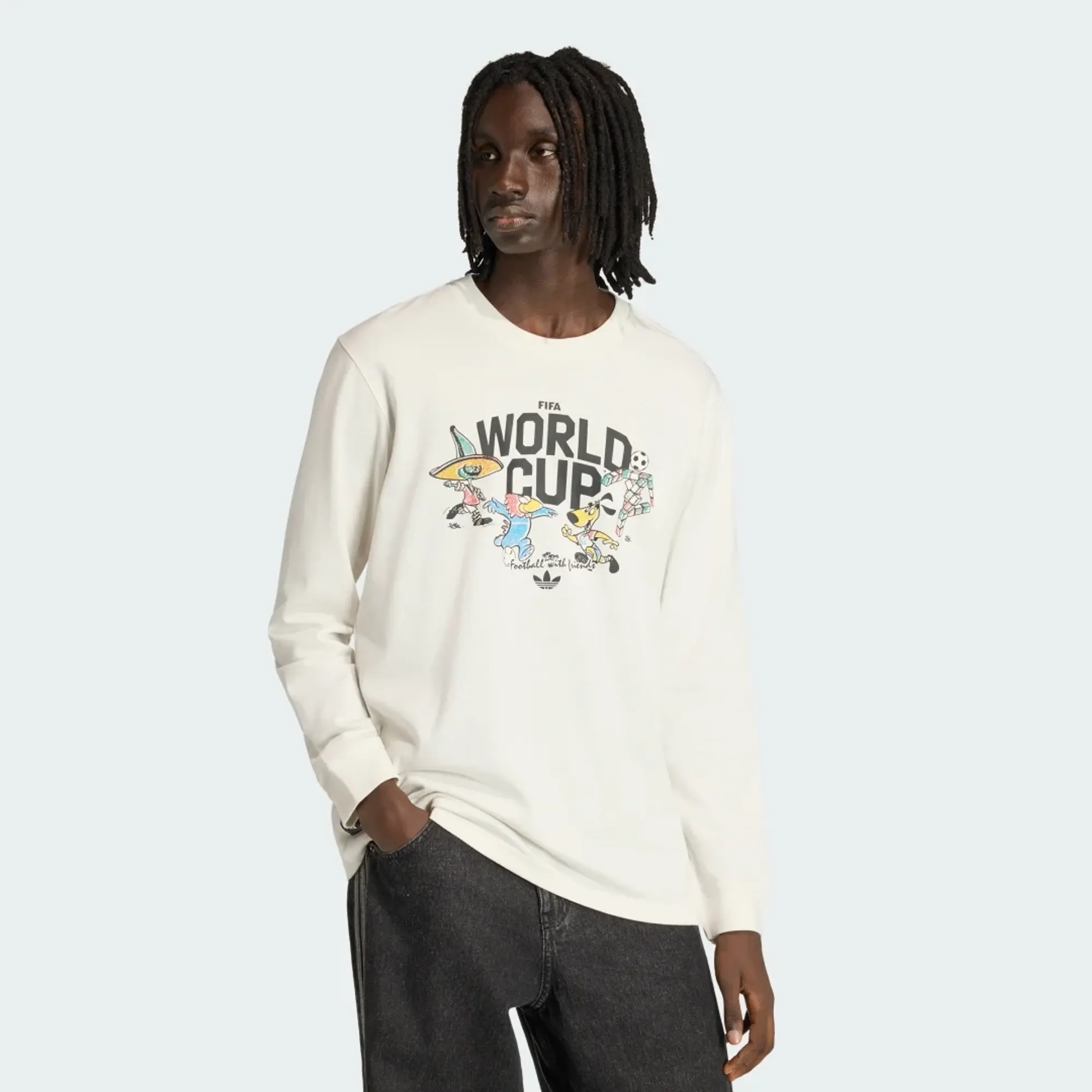 adidas FIFA World Cup 26™ Mascot Long Sleeve T-Shirt