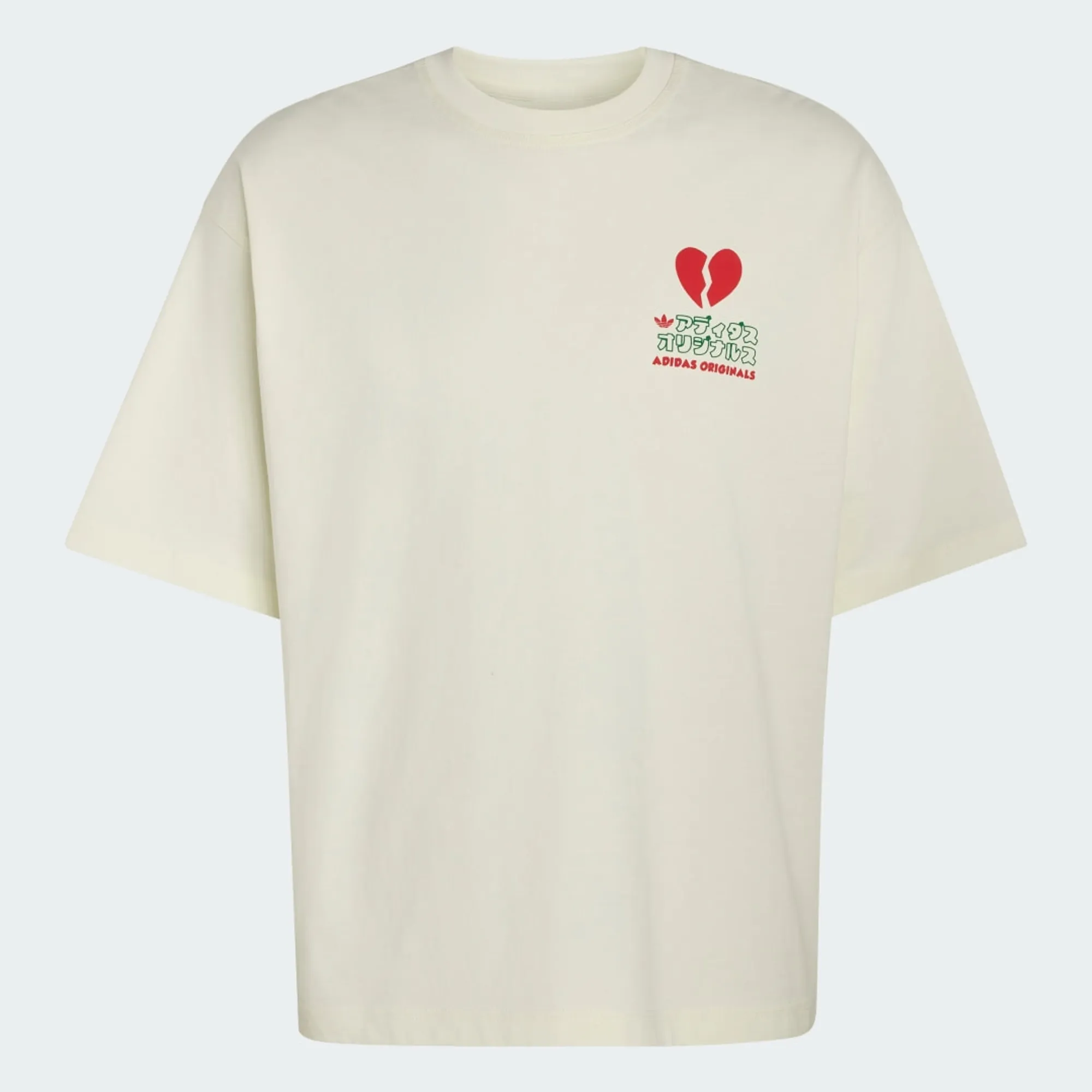 adidas V-DAY HEART BROKEN CAT GRAPHIC T-Shirt