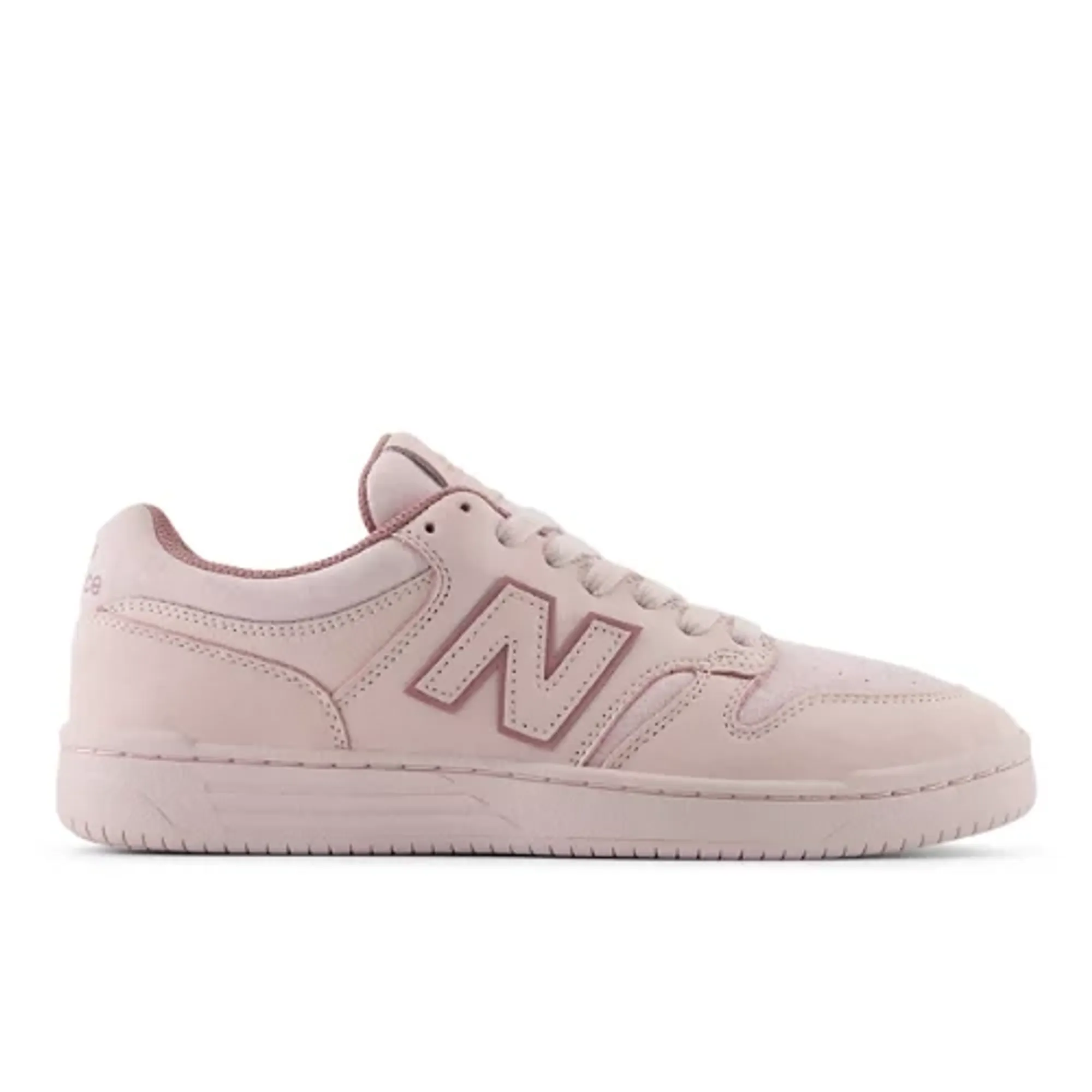New Balance Unisex NB Numeric 480 in Pink Suede/Mesh