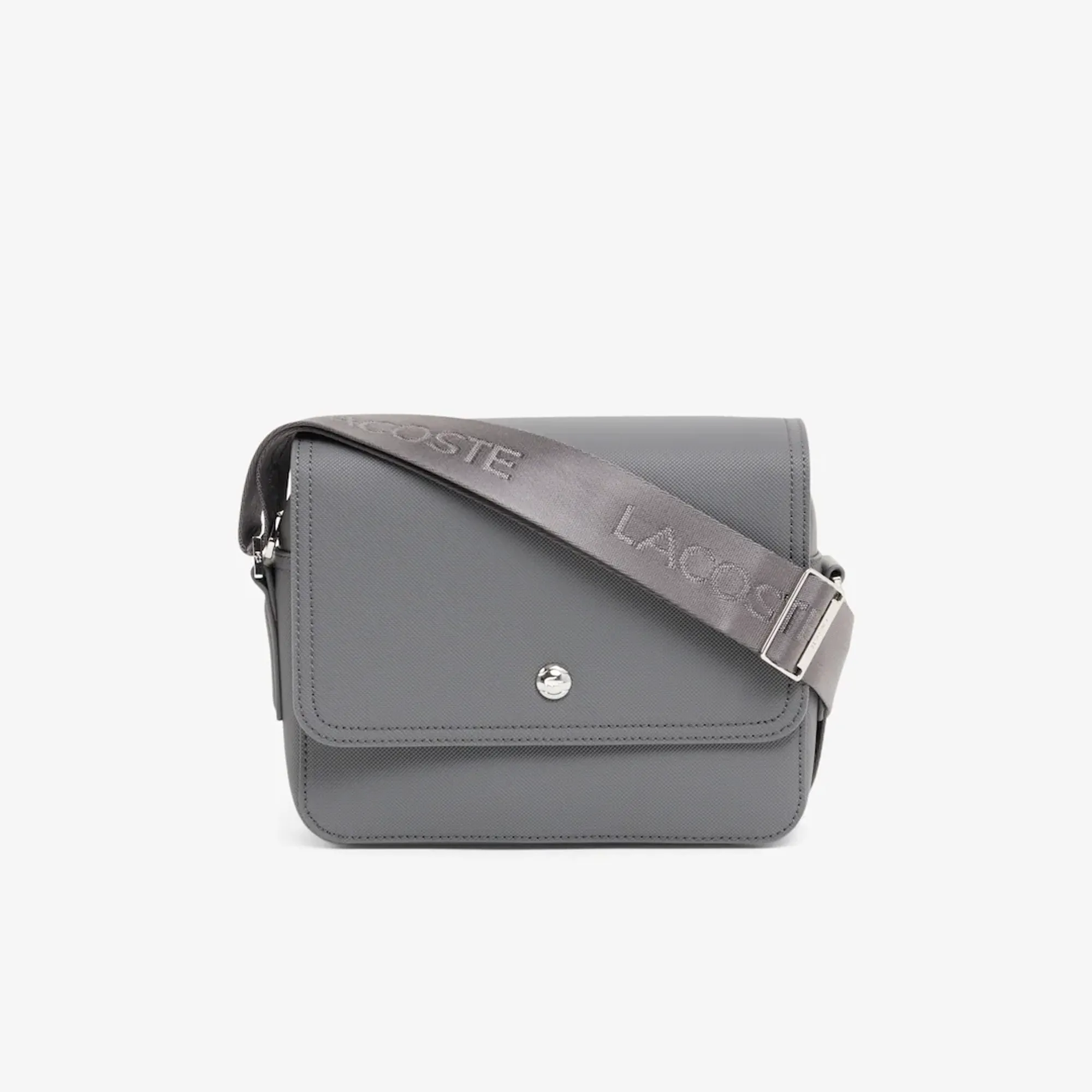 Lacoste Small Langon Petit Piqué Messenger Bag - Castlerock