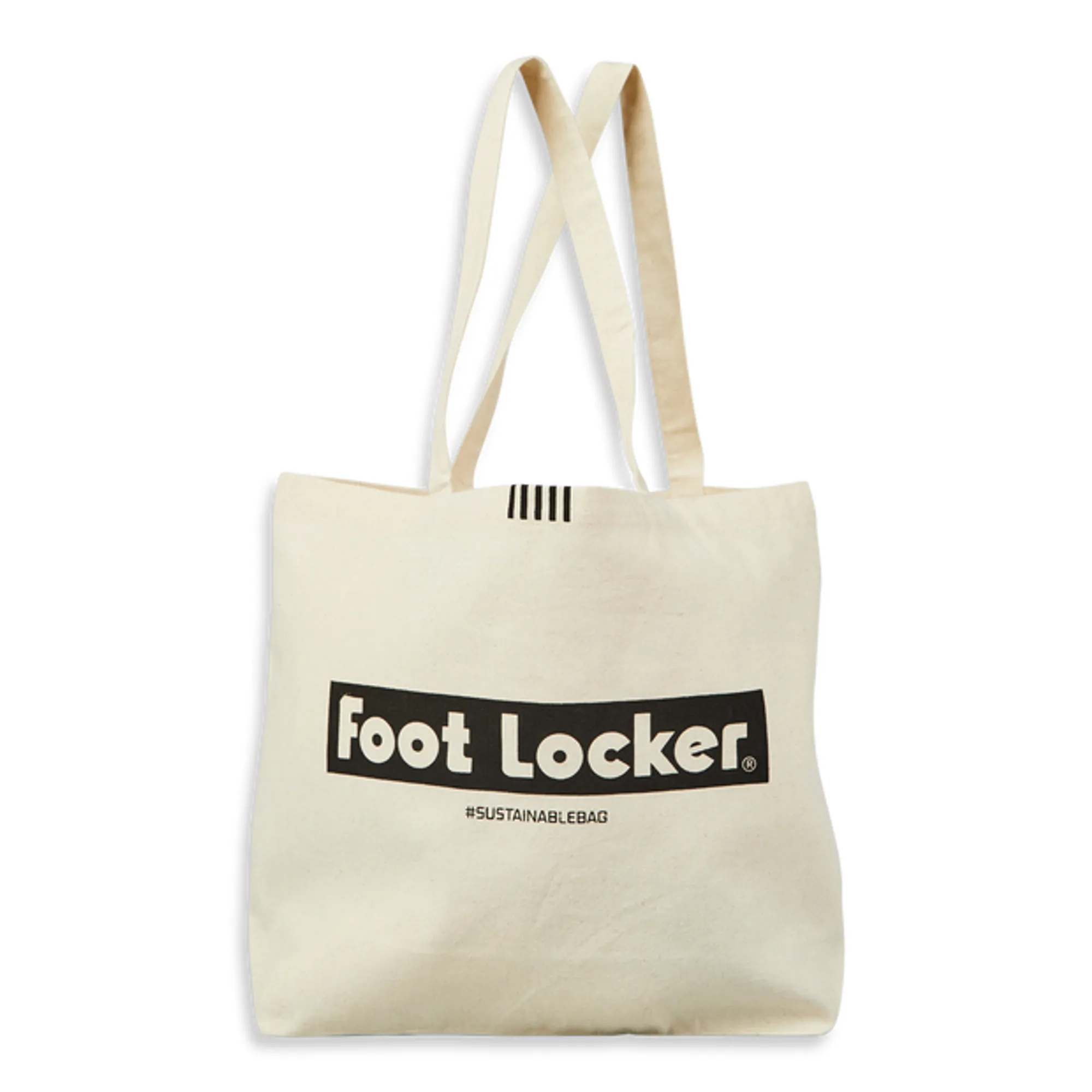 Foot Locker Tote Unisex Bags - White