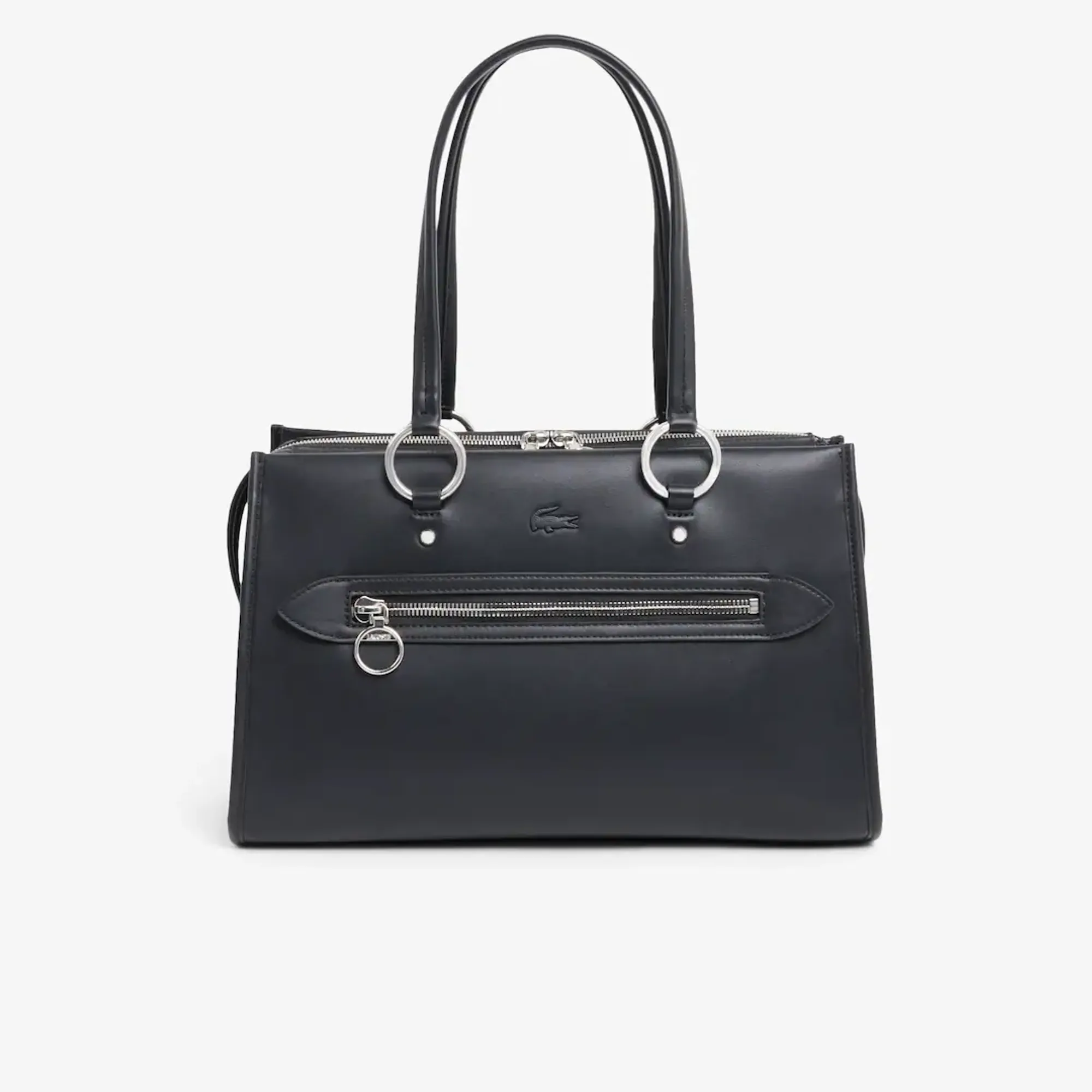 Lacoste Medium Celys Top Handle Bag - Black