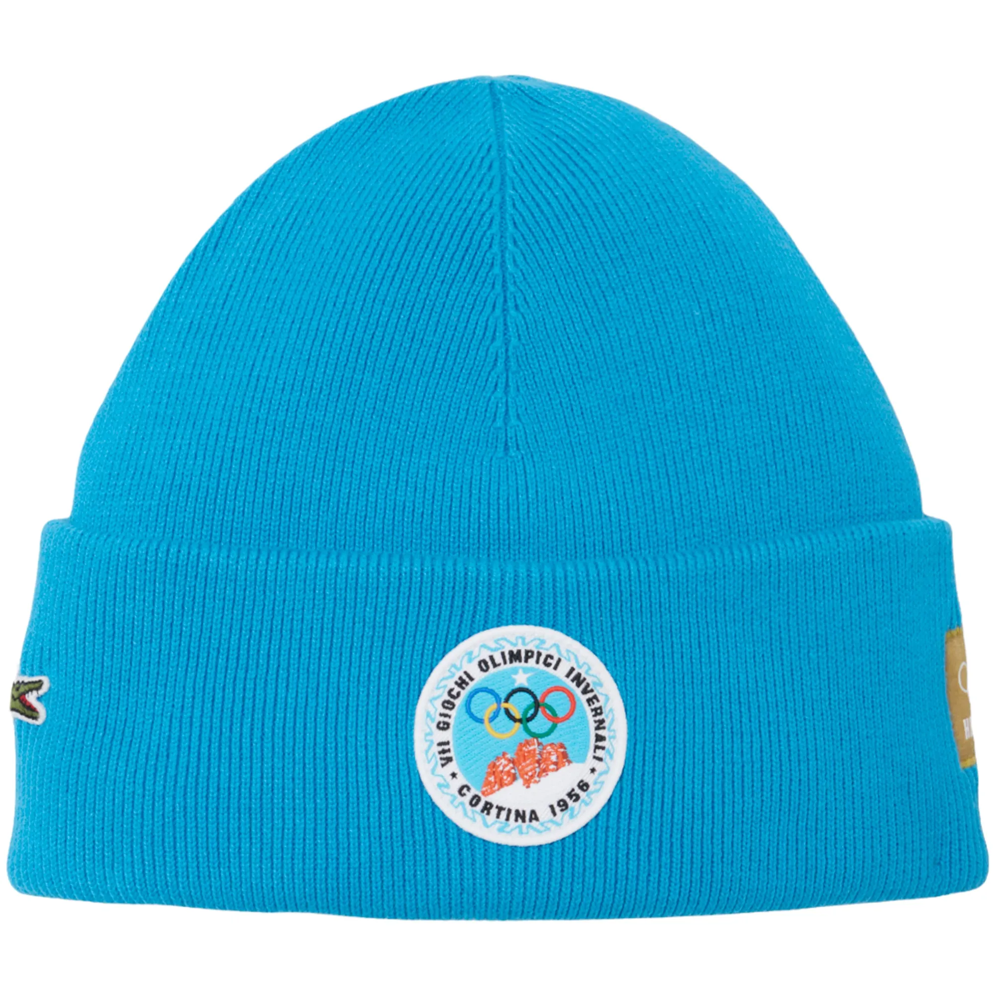 Lacoste Olympic Heritage Cortina d'Ampezzo 1956 Beanie - Blue