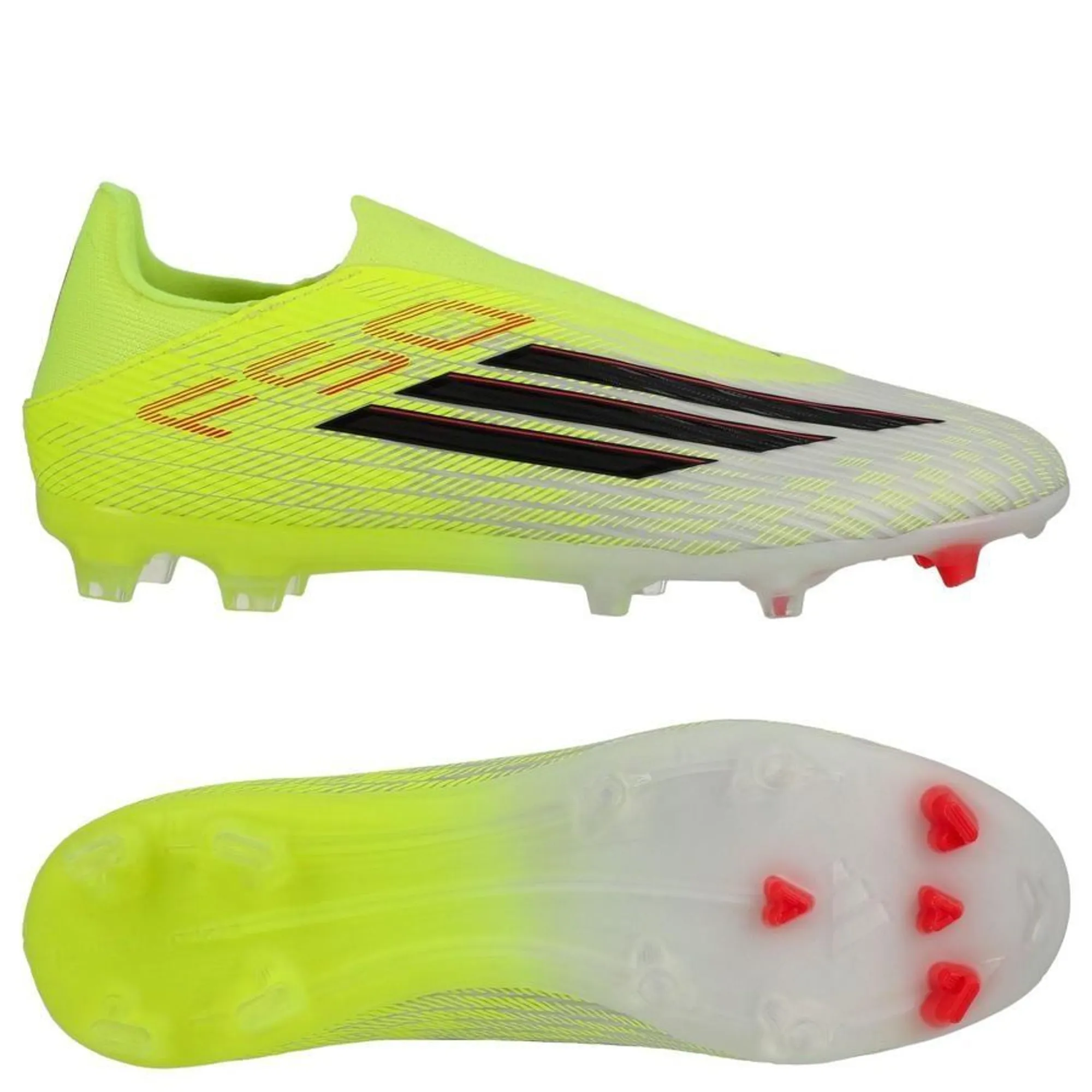 Adidas F50 League Laceless Fg/Ag Born For Goals - ['Yellow']