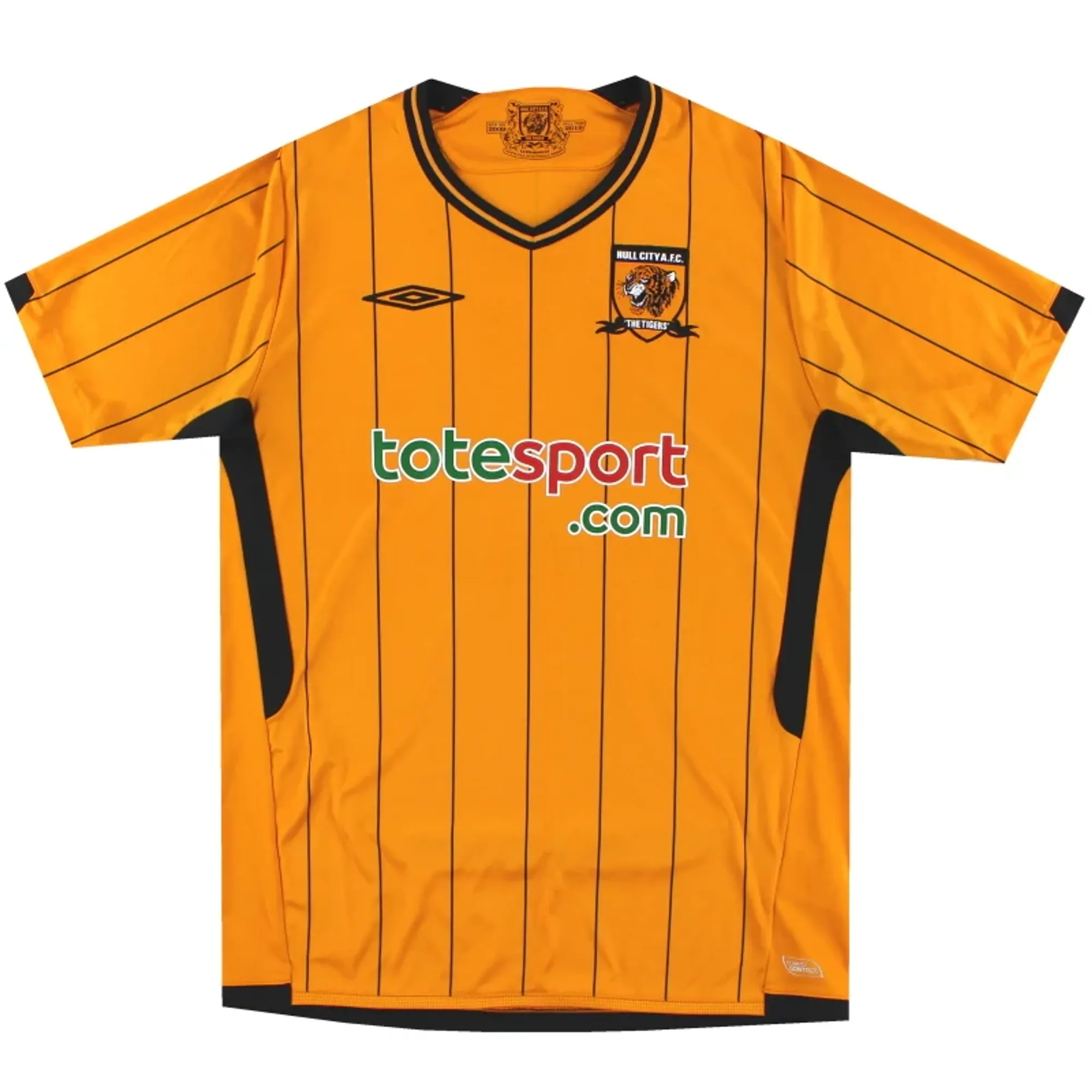 2009-10 Hull City Umbro Home Shirt L - Hull City / Excellent 