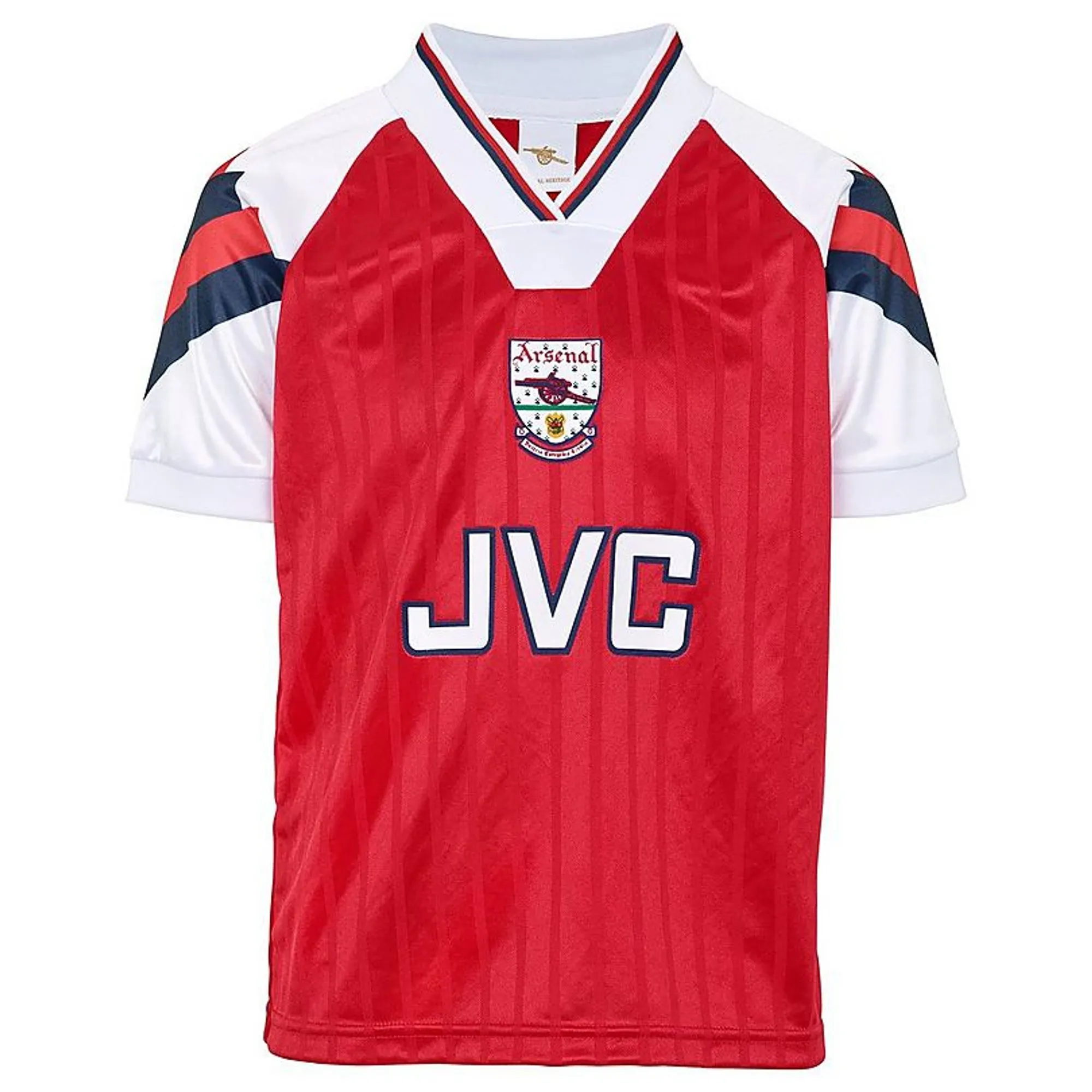 Arsenal Kids Retro 92-94 Home Shirt, Red/White