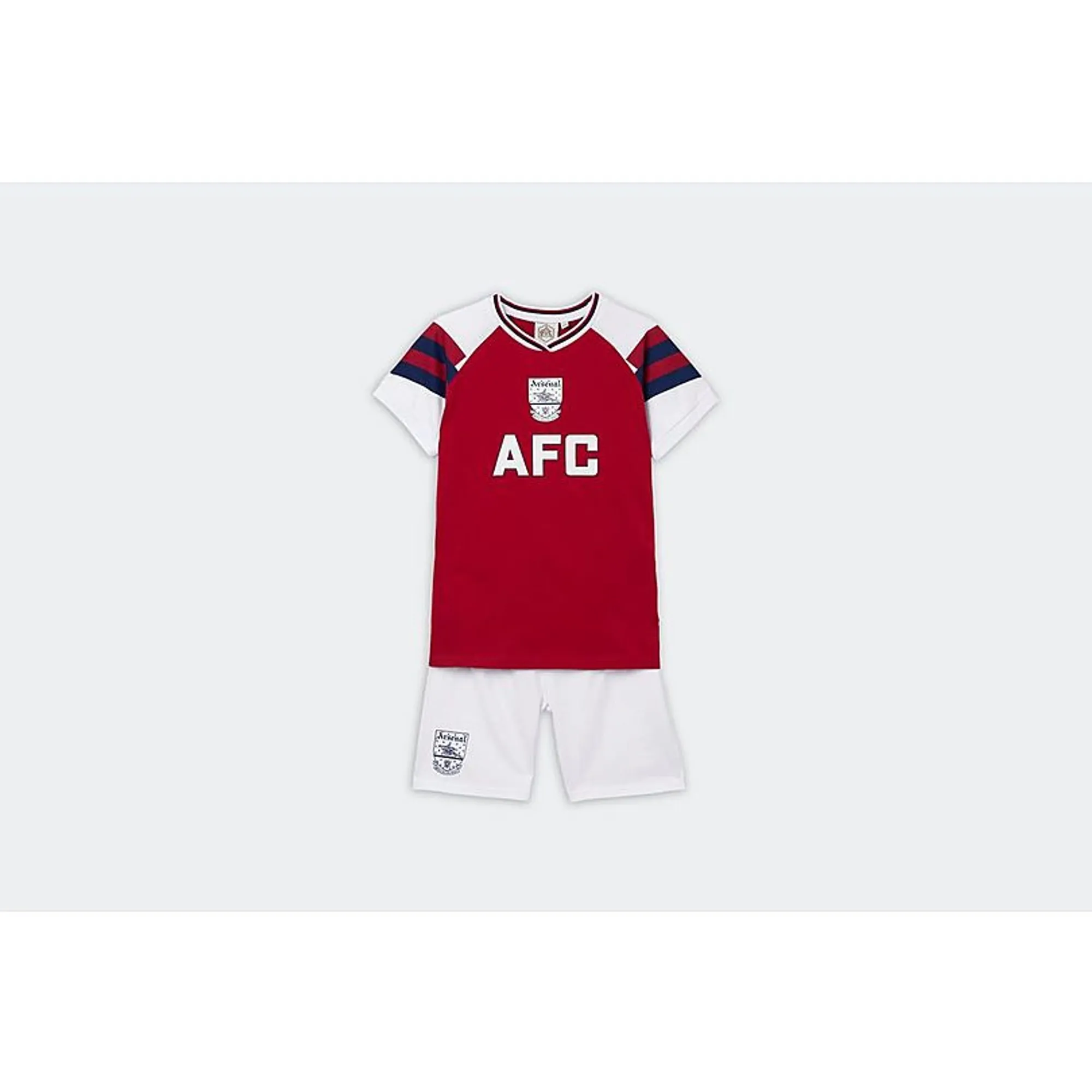 Arsenal Kids Retro 92-94 Home Shorts and T-Shirt Set, Red