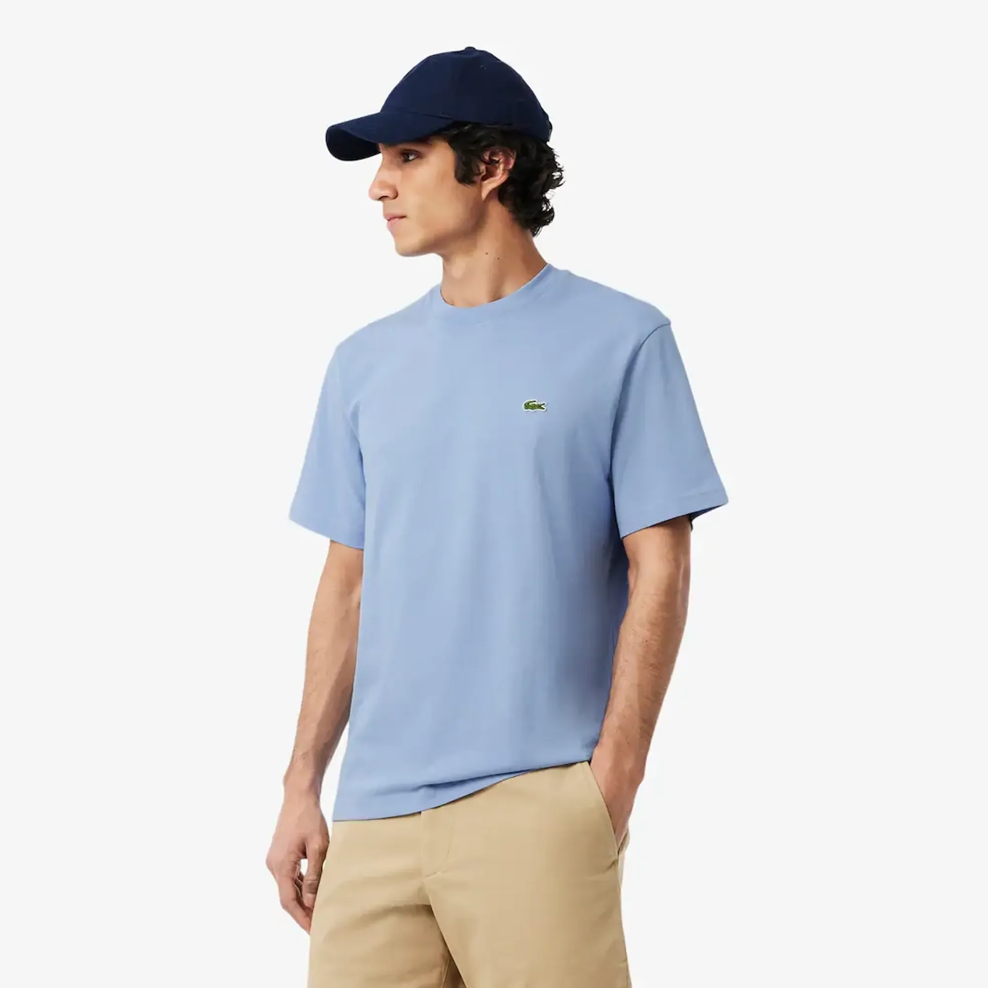 Lacoste Cotton T-shirt - Light Blue