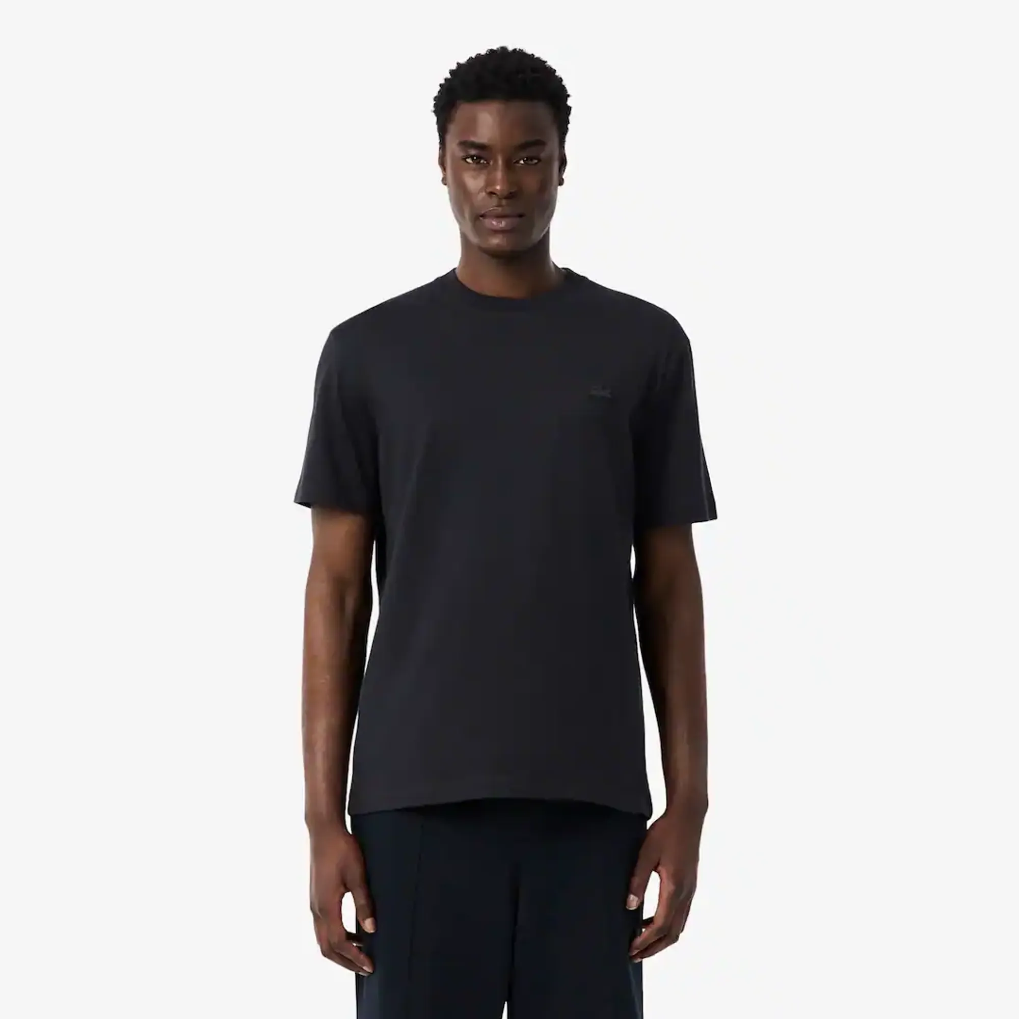 Lacoste Printed Jersey T-shirt - Black