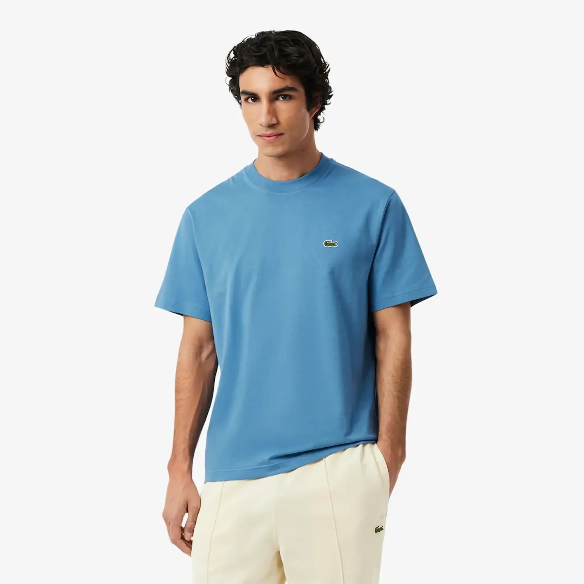 Lacoste Cotton T-shirt - Sky Blue