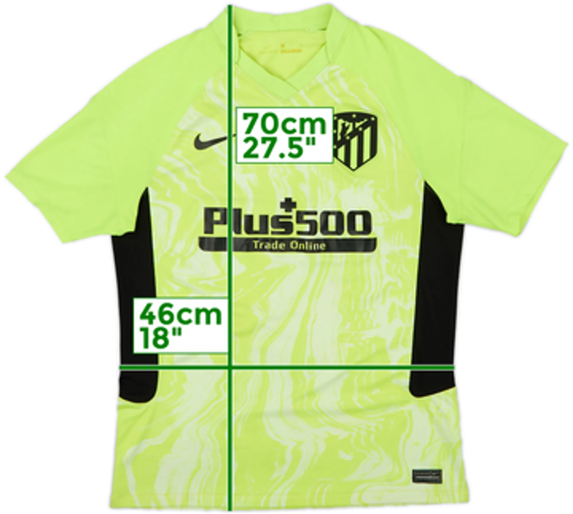 2020-21 Atletico Madrid Third Shirt - 5/10 - (M)