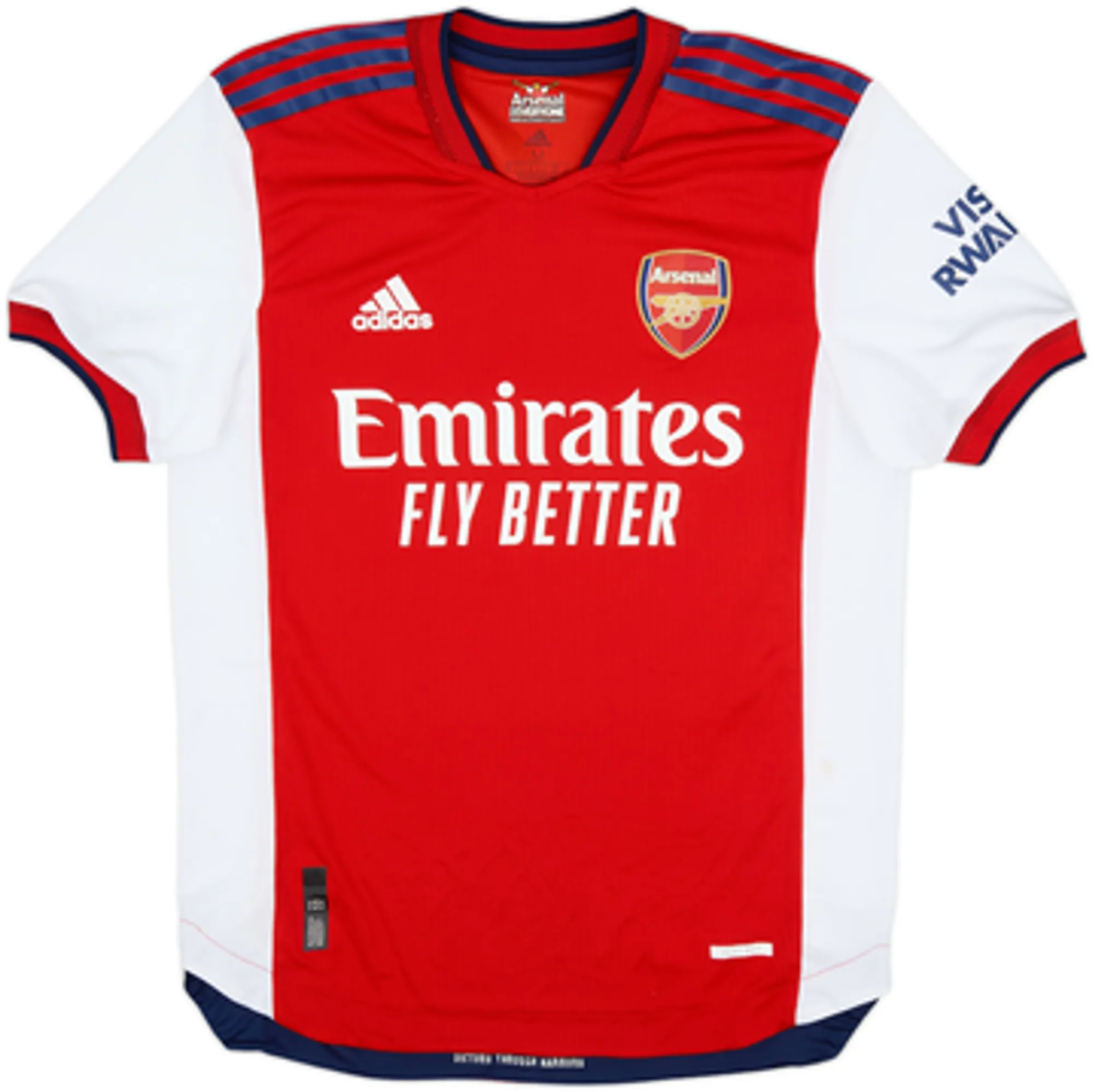 2021-22 Arsenal Authentic Home Shirt Saka #7 - 7/10 - (M)