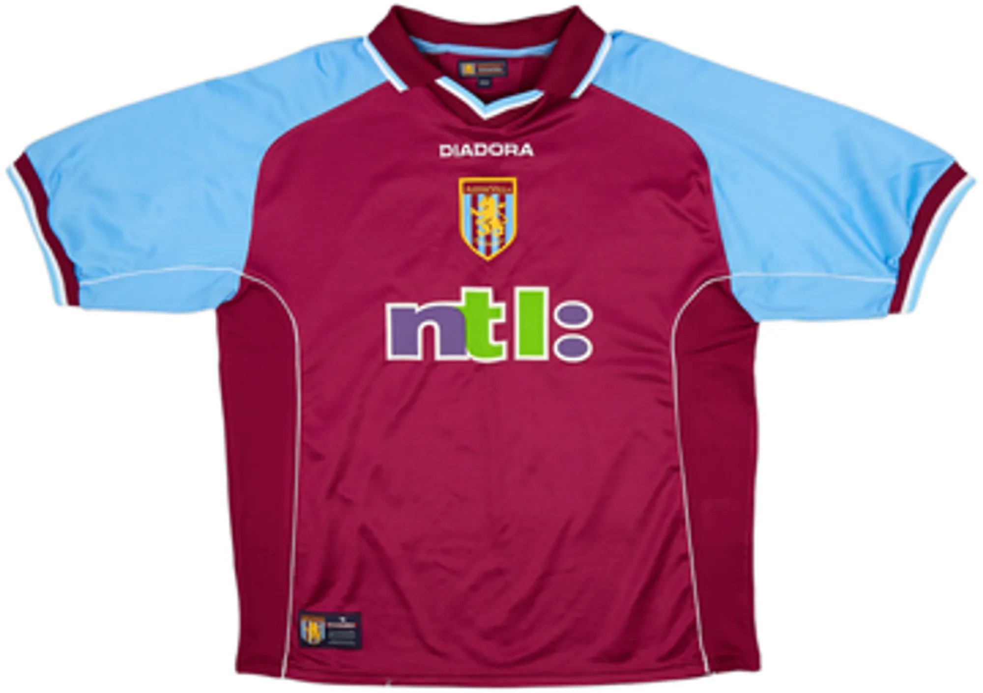 2000-01 Aston Villa Home Shirt Angel #8 - 8/10 - (L)