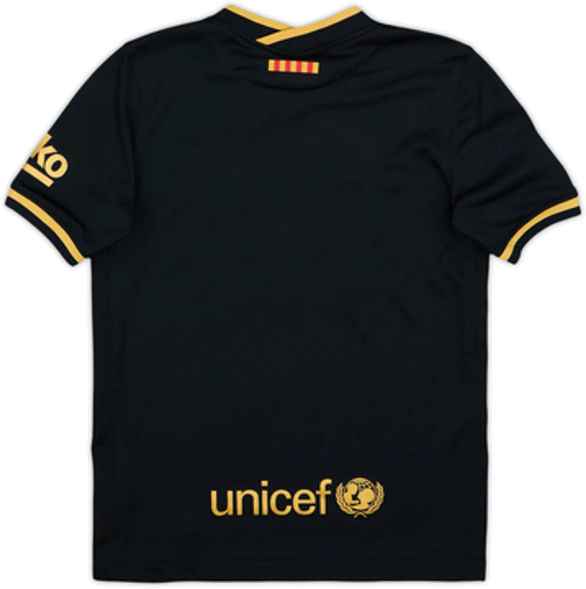 2020-21 Barcelona Away Shirt - 9/10 - (S.Boys)