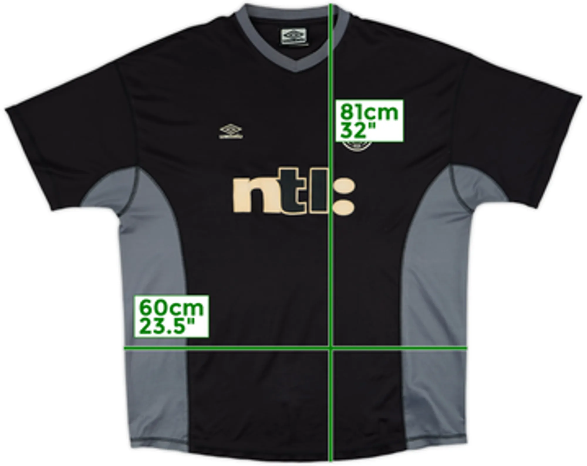 2001-02 Celtic Umbro Training Shirt - 6/10 - (XXL)