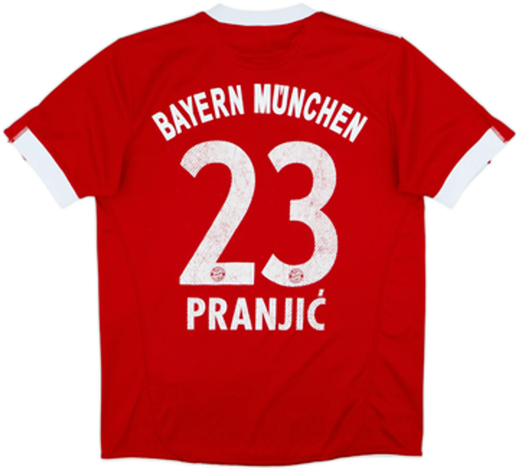2009-10 Bayern Munich Home Shirt Pranjic #23 - 5/10 - (XL.Boys)
