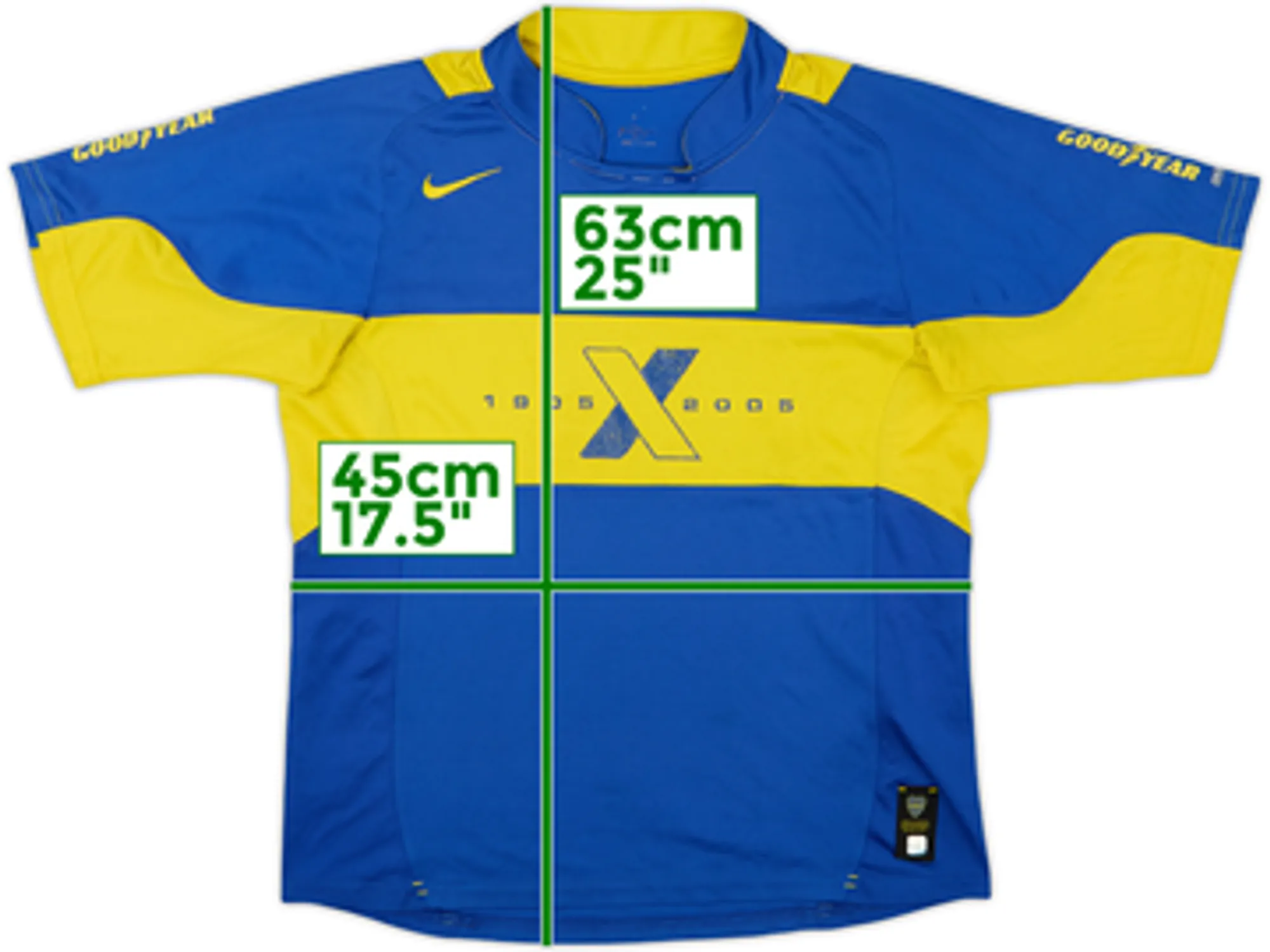 2005-06 Boca Juniors Home Shirt - 7/10 - (XL.Boys)