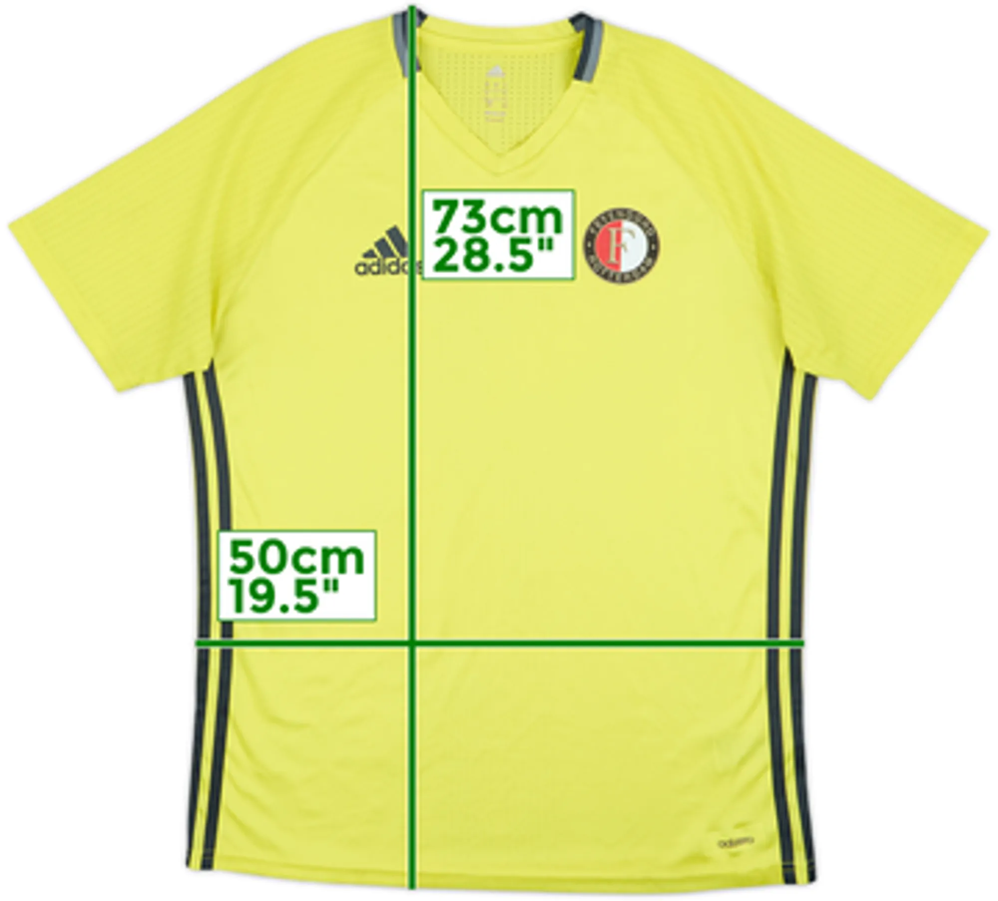 2016-17 Feyenoord adizero Training Shirt - 7/10 - (L)