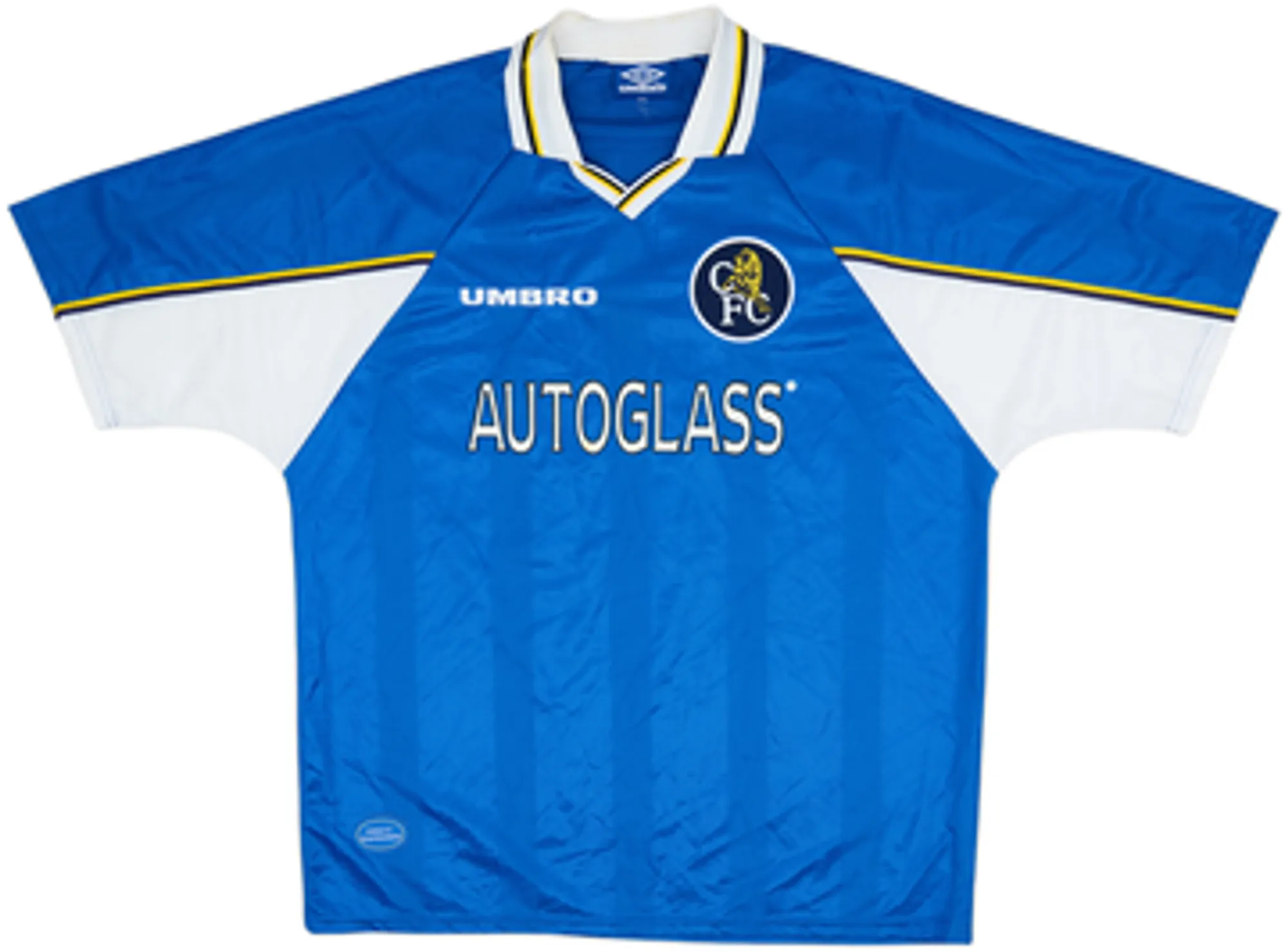 1997-99 Chelsea Home Shirt Zola #25 - 7/10 - (M)