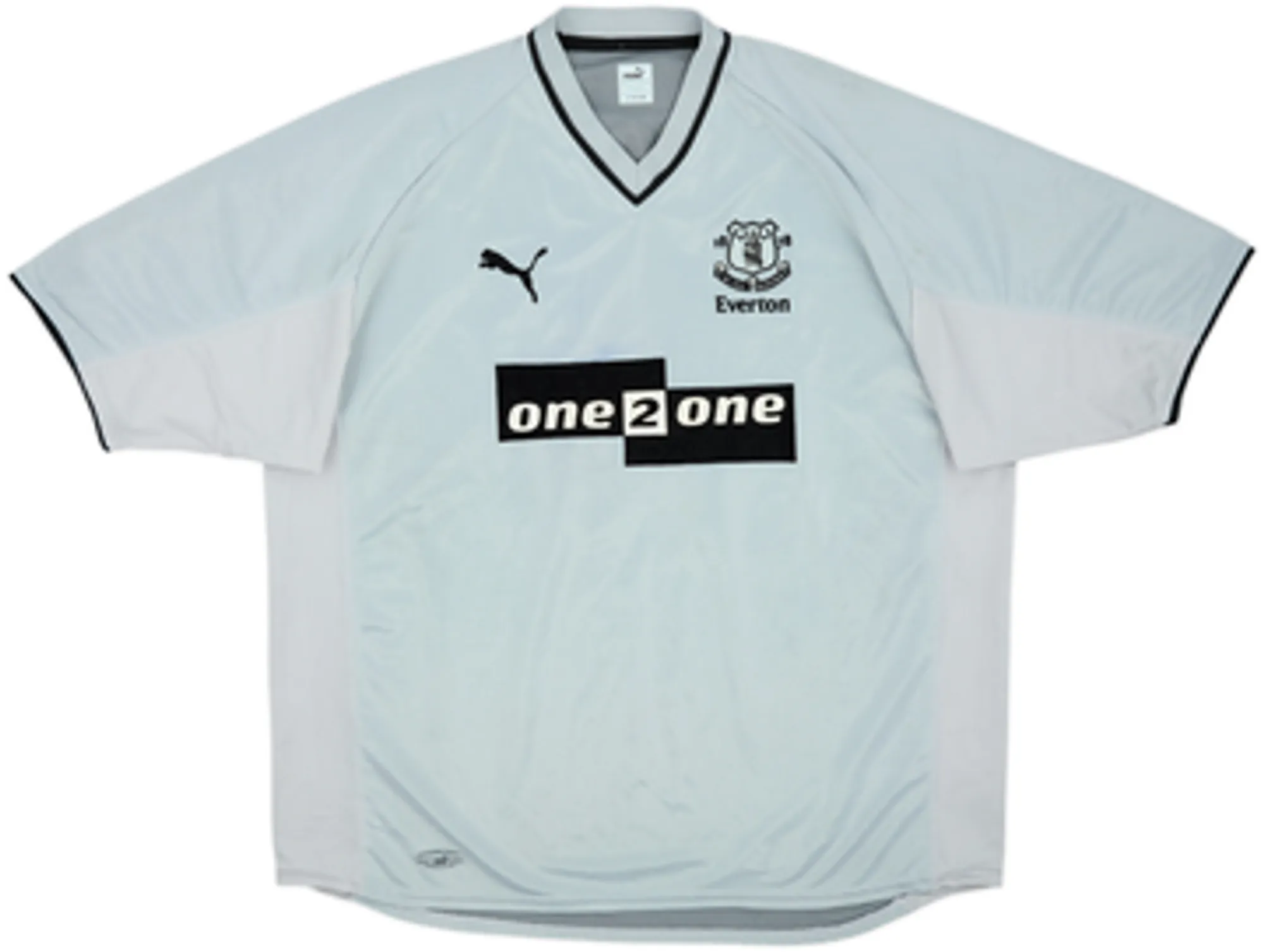 2001-02 Everton Away Shirt Gascoigne #18 - 8/10 - (XL)
