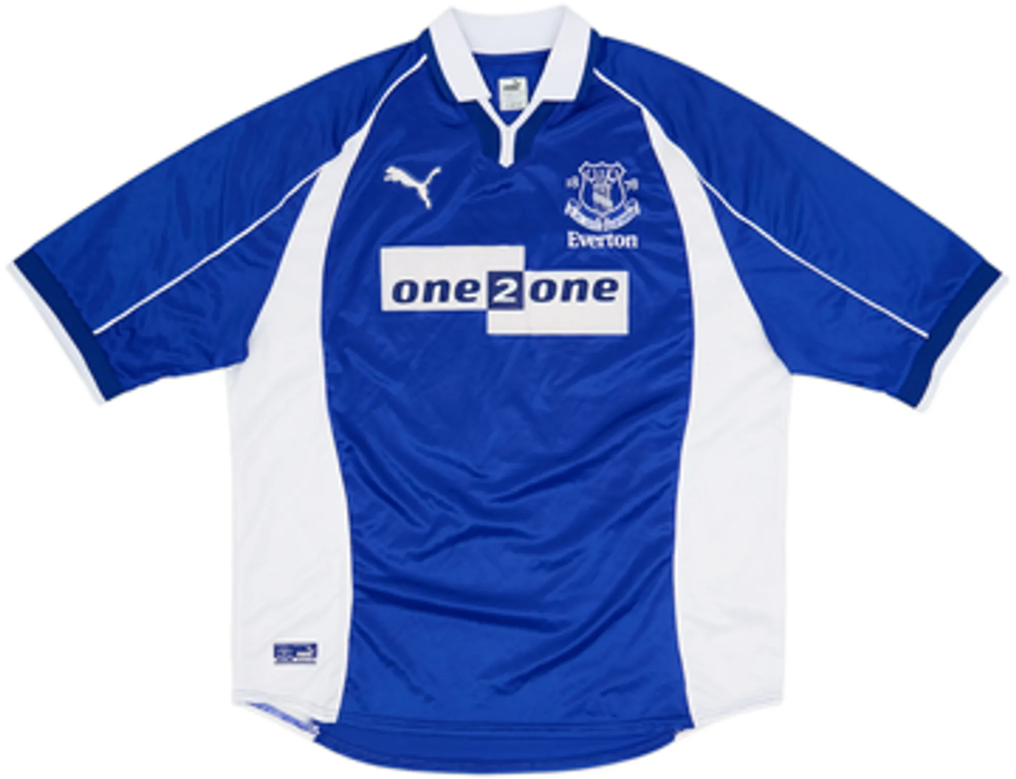 2000-02 Everton Home Shirt Moore #19 - 9/10 - (XL)