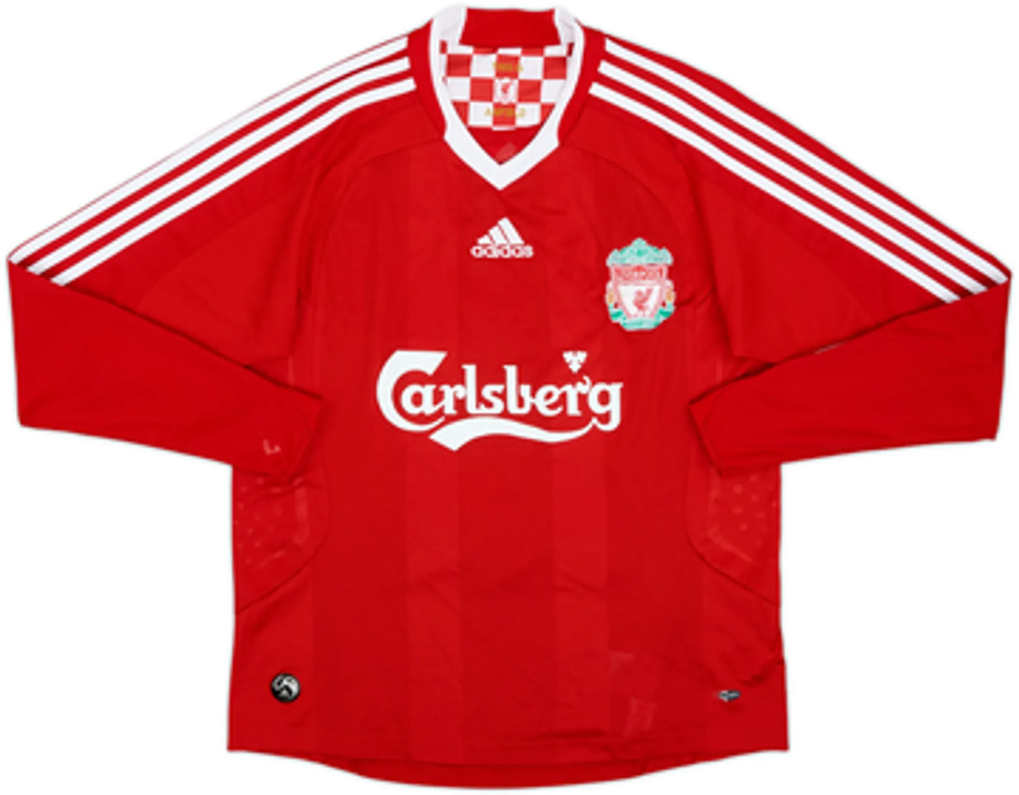 2008-10 Liverpool Home Shirt F.Aurelio #12 - 7/10 - (L.Boys)