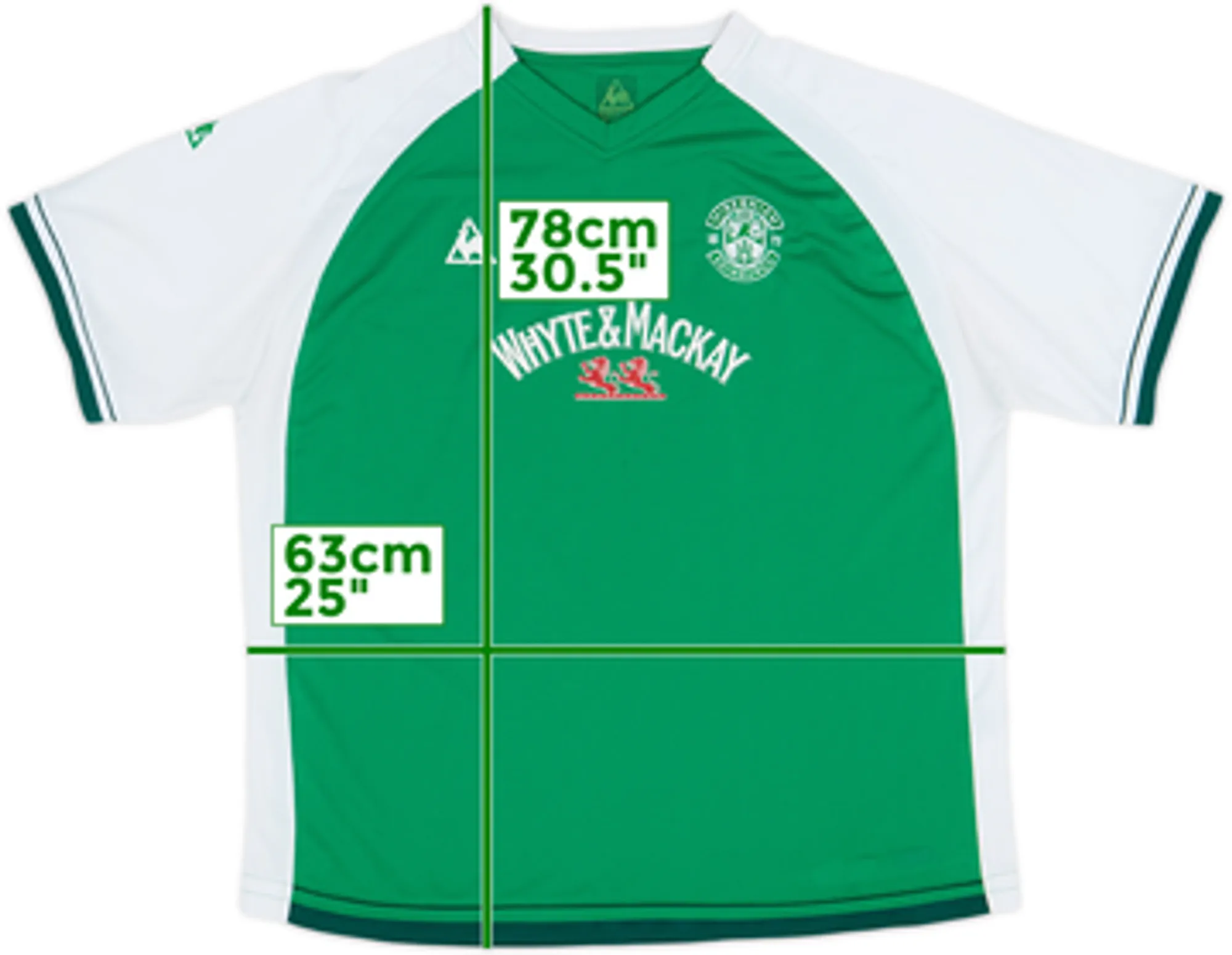 2008-09 Hibernian Home Shirt - 6/10 - (M)