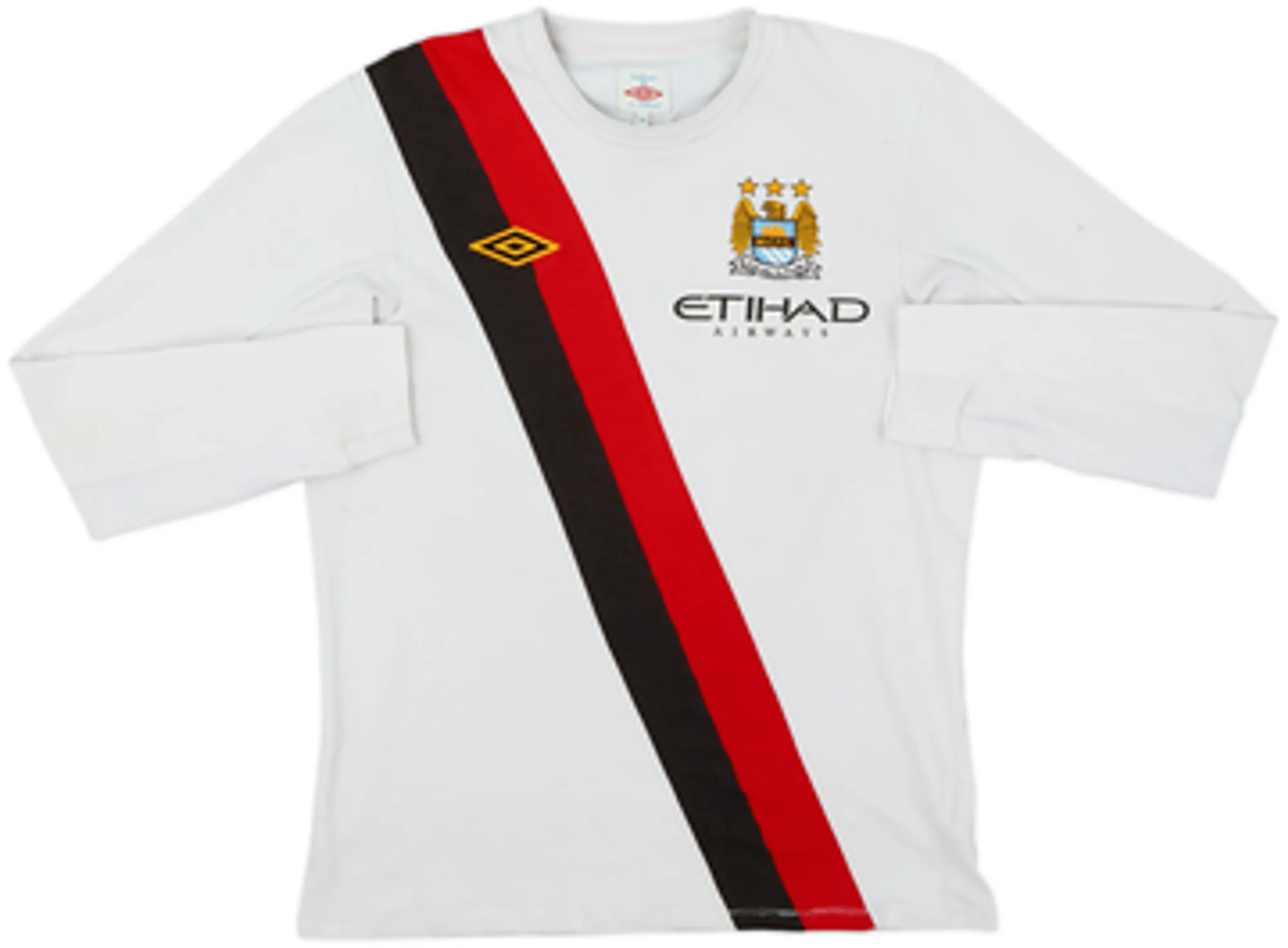 2009-11 Manchester City Third L/S Shirt Tevez #32 - 5/10 - (S)