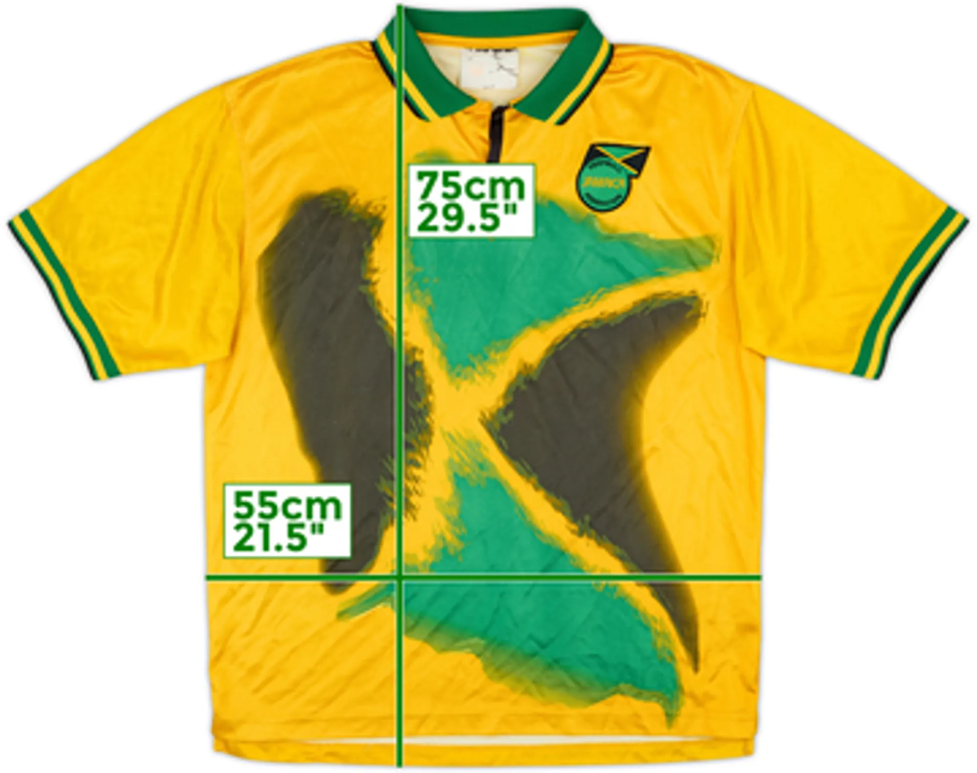 2002-04 Jamaica Home Shirt - 7/10 - (3XL)
