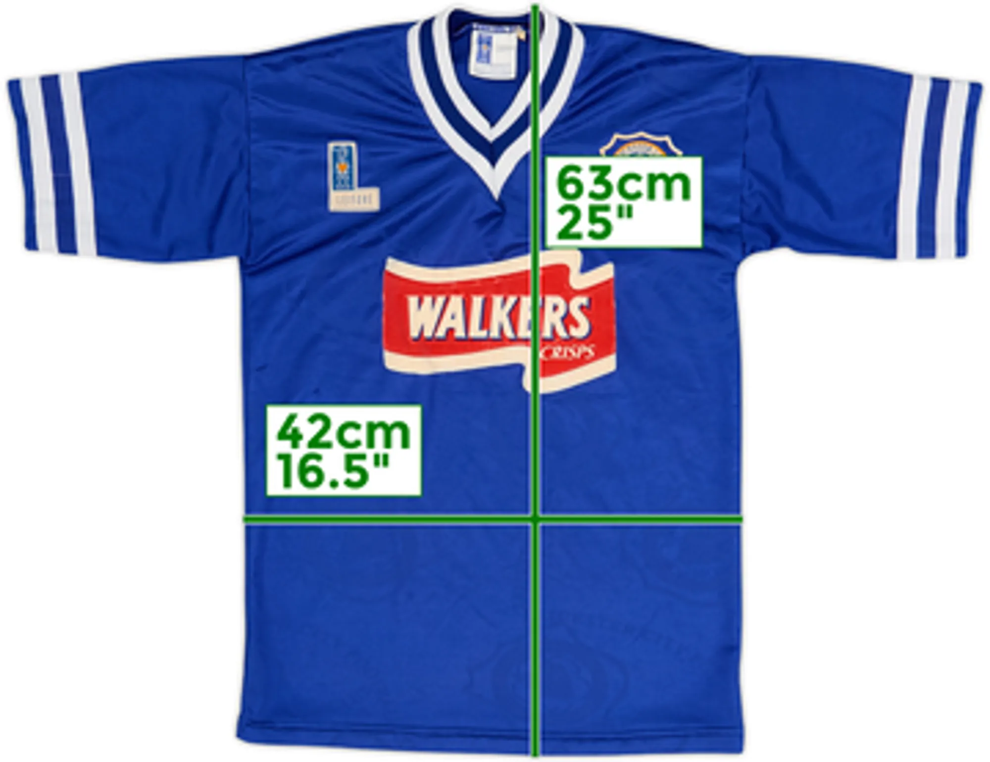 1996-98 Leicester Home Shirt - 5/10 - (M.Boys)