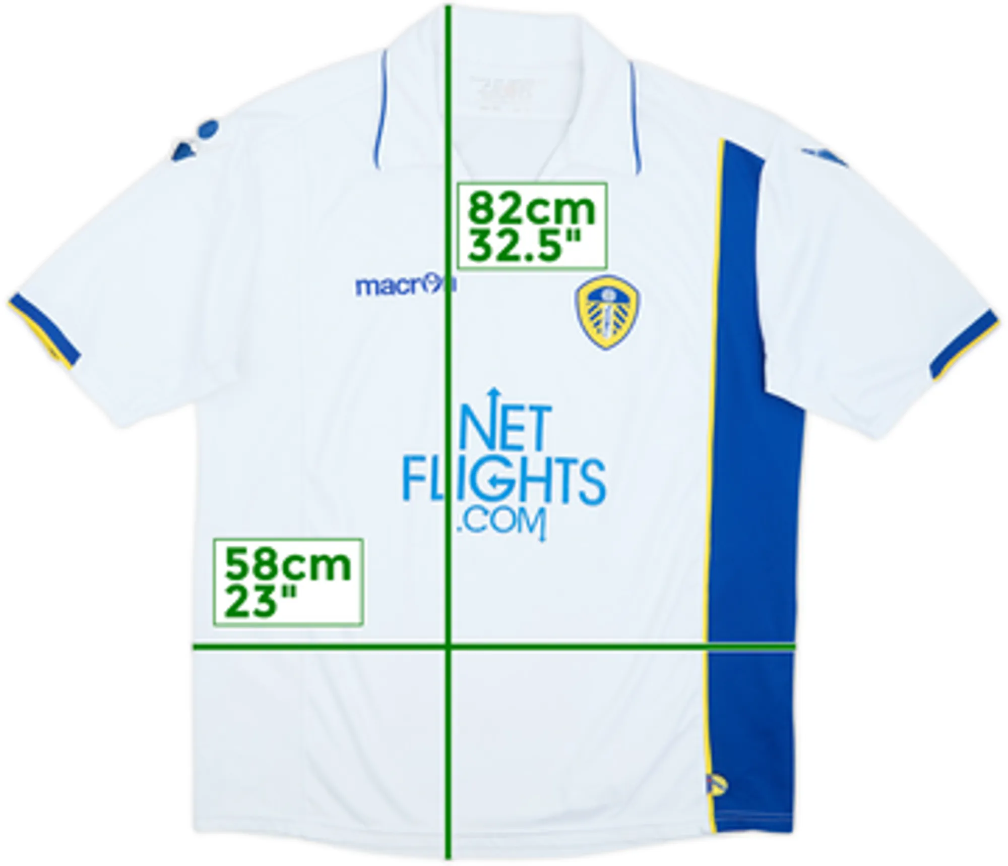 2009-10 Leeds United Home Shirt - 4/10 - (L)