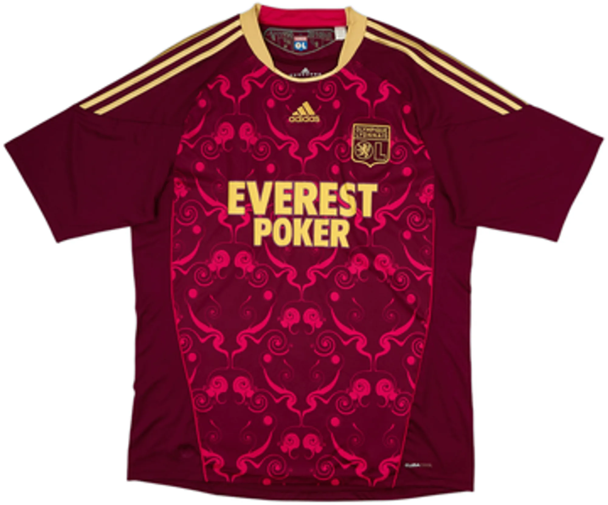 2010-11 Lyon Away Shirt Pjanic #8 - 8/10 - (XL)