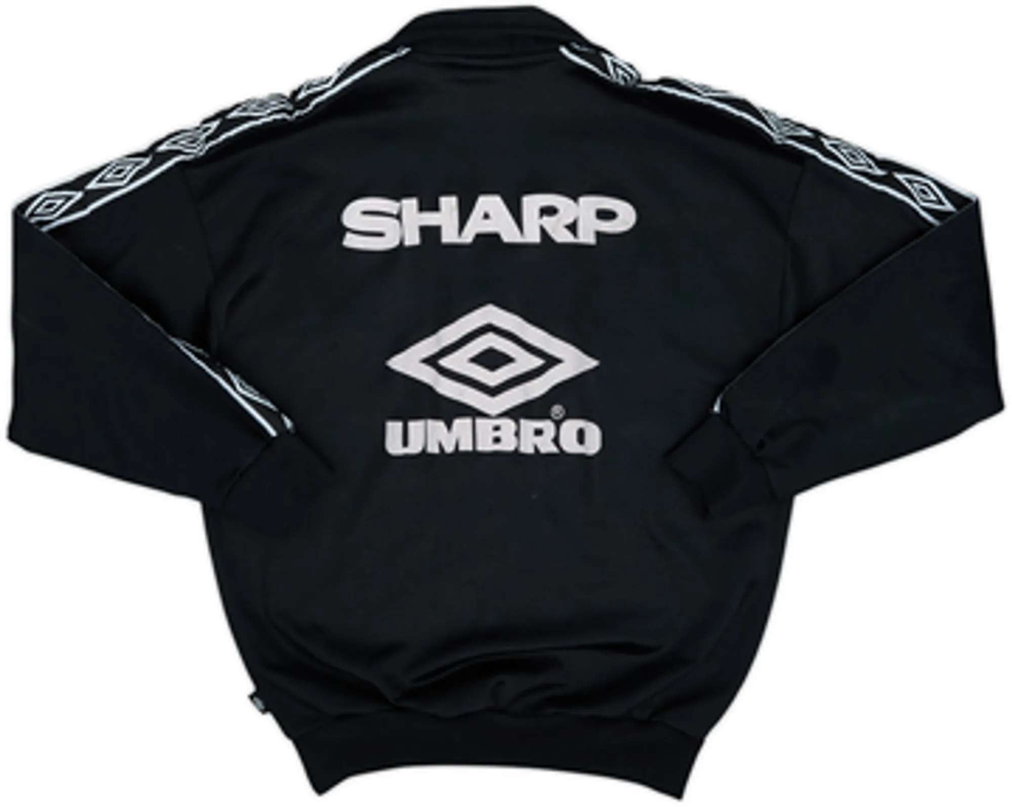 1996-97 Manchester United Umbro Drill Top - 8/10 - (S)