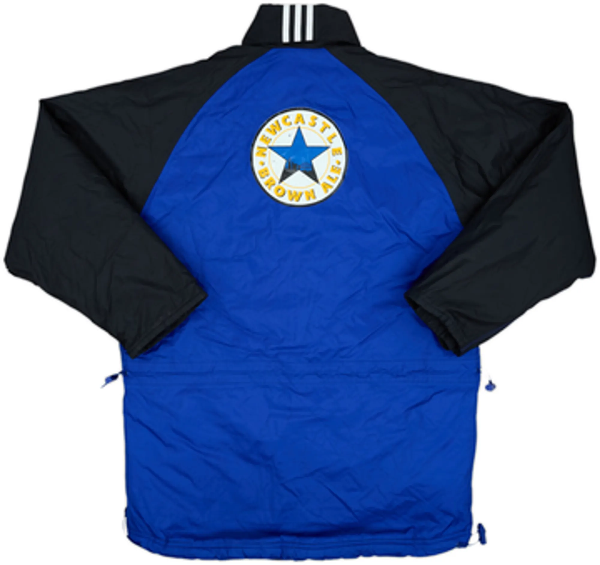 1998-99 Newcastle United adidas Padded Bench Coat - 8/10 - (S/M)