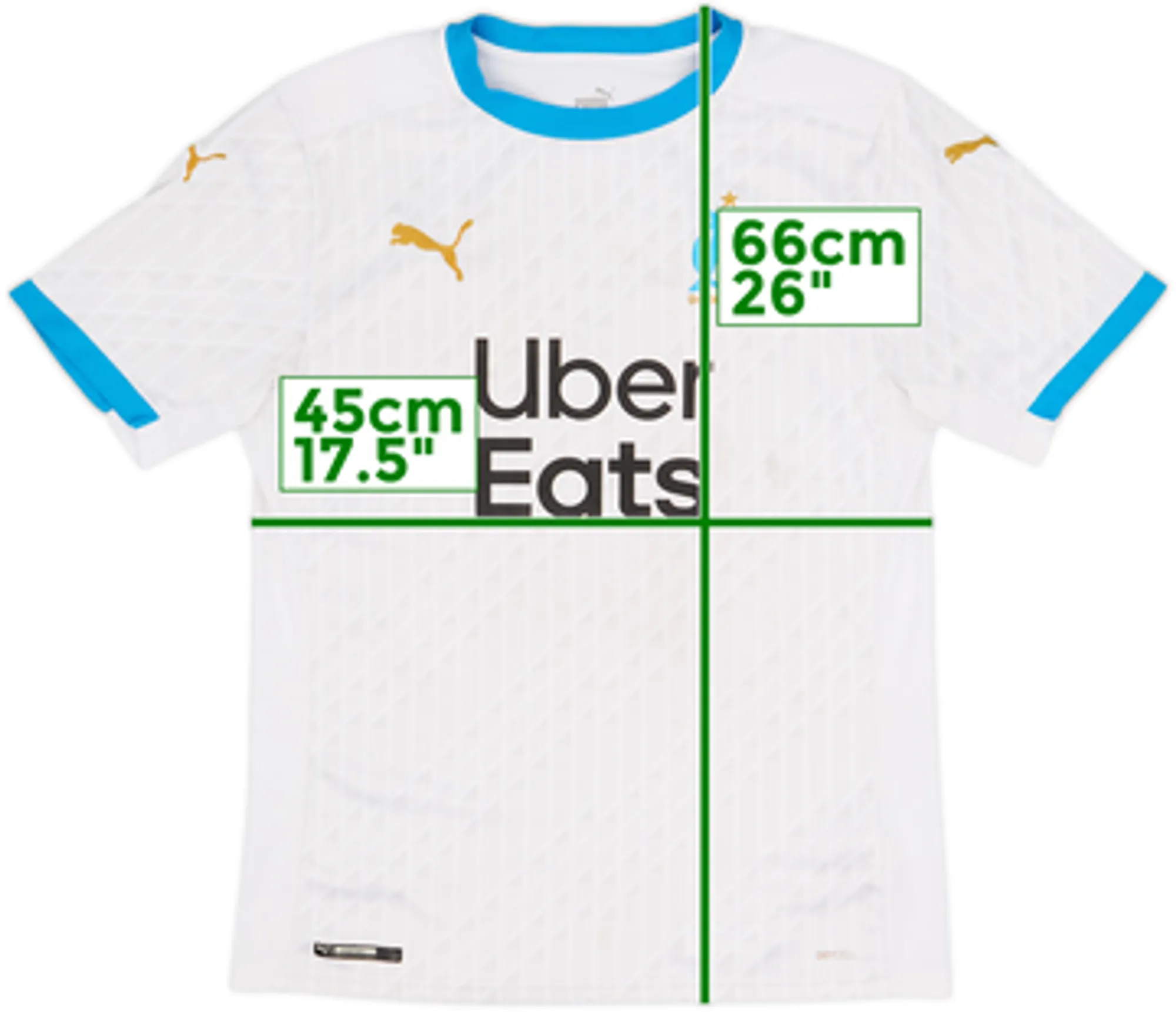 2020-21 Olympique Marseille Home Shirt - 5/10 - (S)