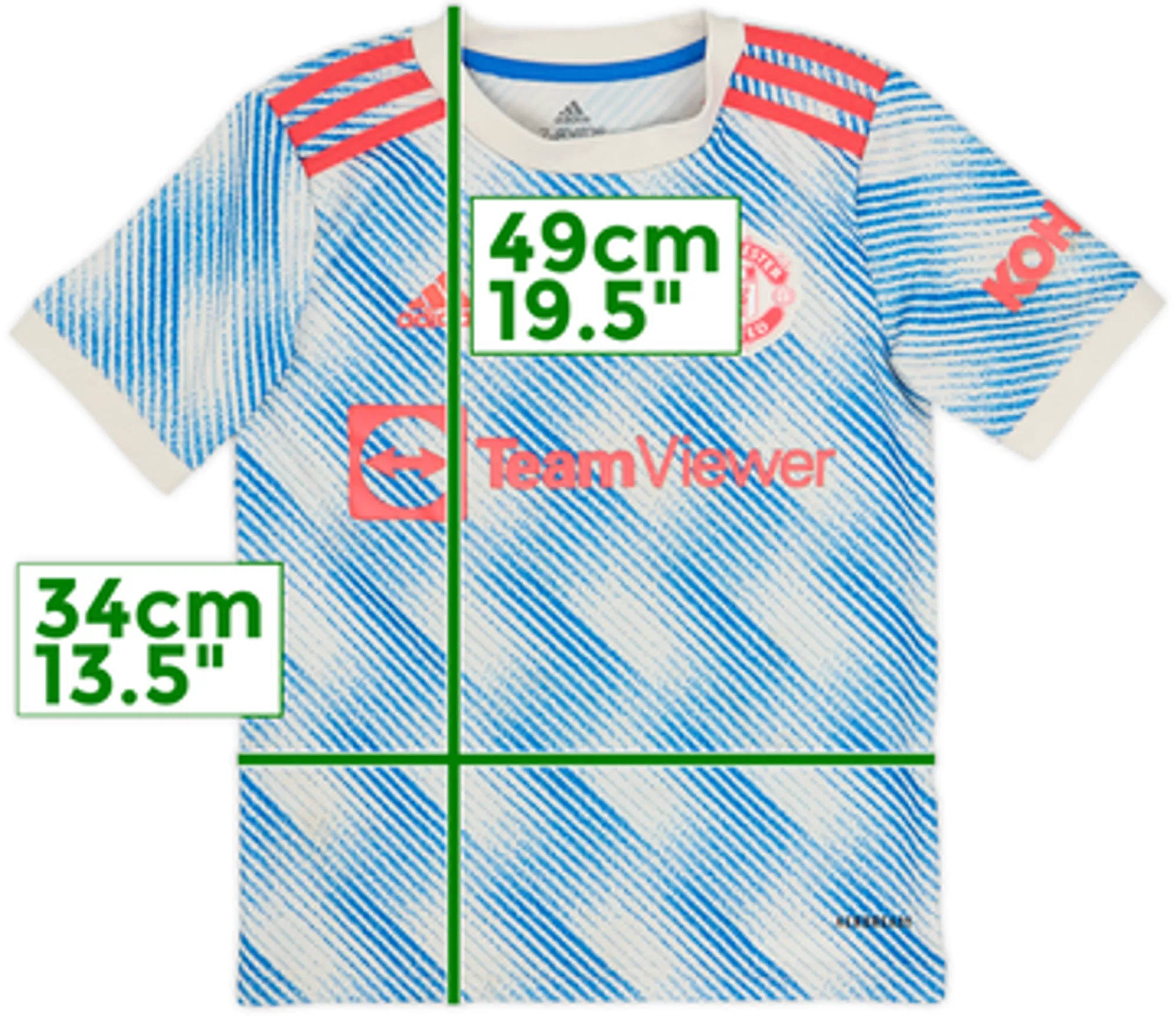 2021-22 Manchester United Away Shirt - 10/10 - (S.Boys)