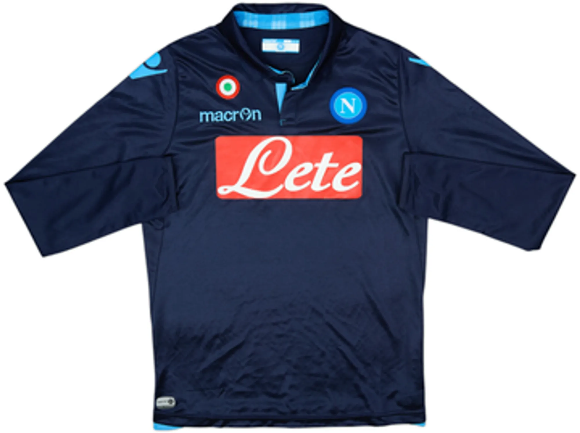 2014-15 Napoli GK Shirt Rafael Cabral #1 - 5/10 - (S)