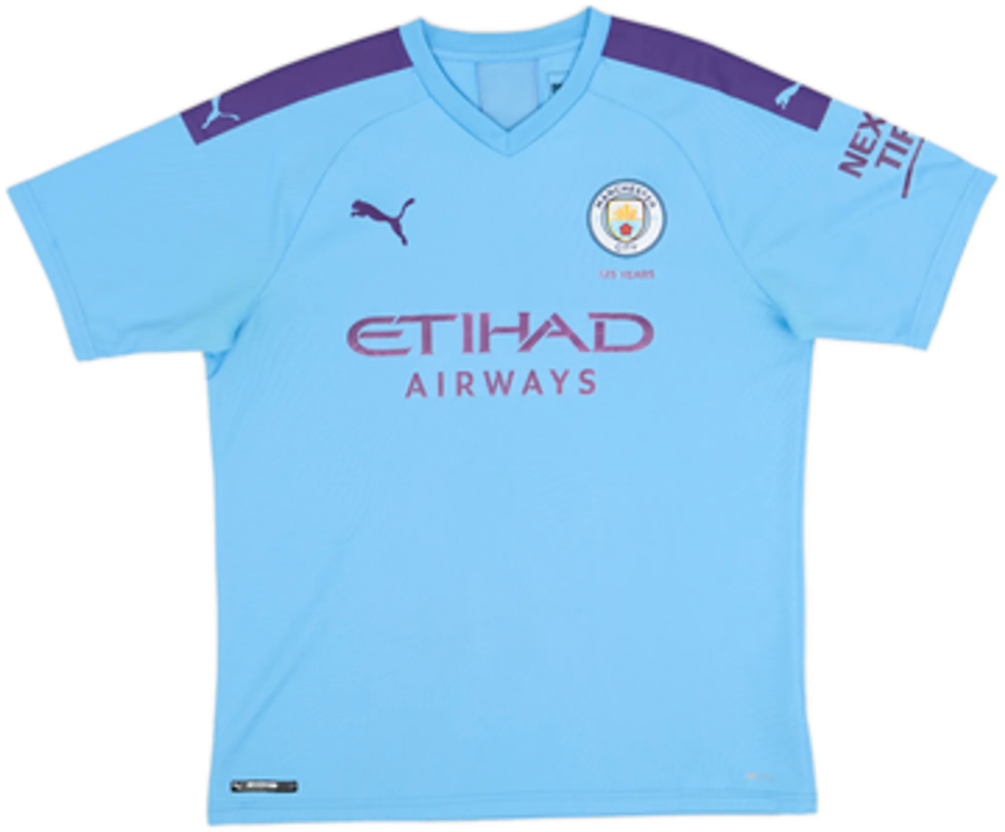 2019-20 Manchester City Home Shirt De Bruyne #17 - 6/10 - (XXL)