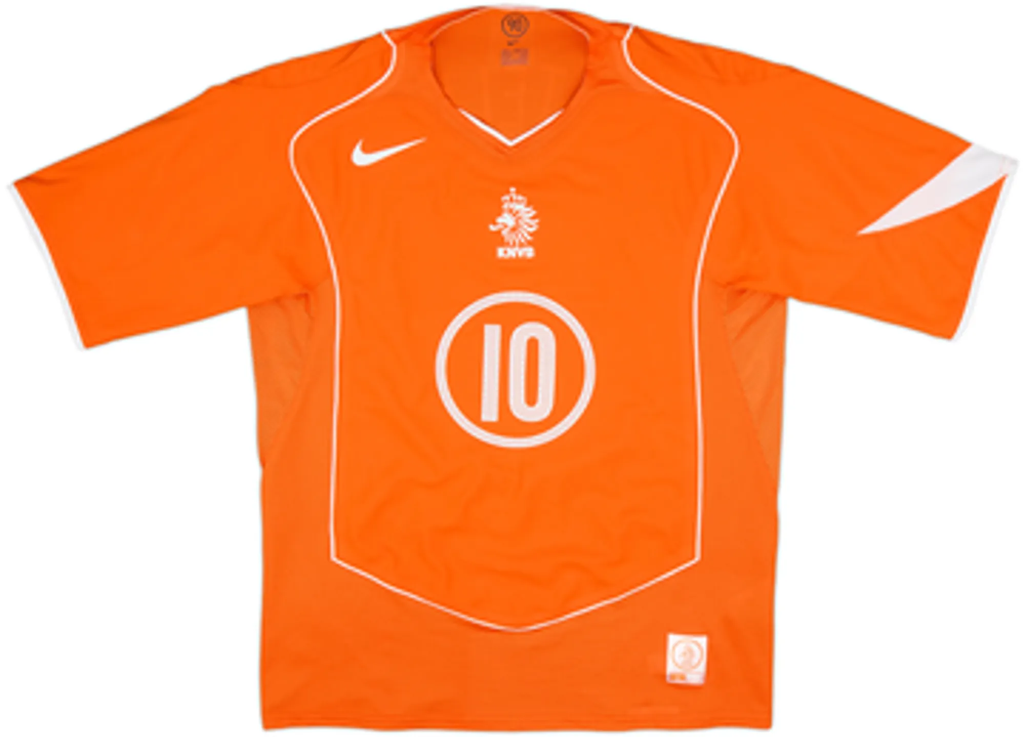 2004-06 Netherlands Limited Edition Player Issue Home Shirt 3194/5000 v.Nistelrooy #10 - 9/10 - (L)