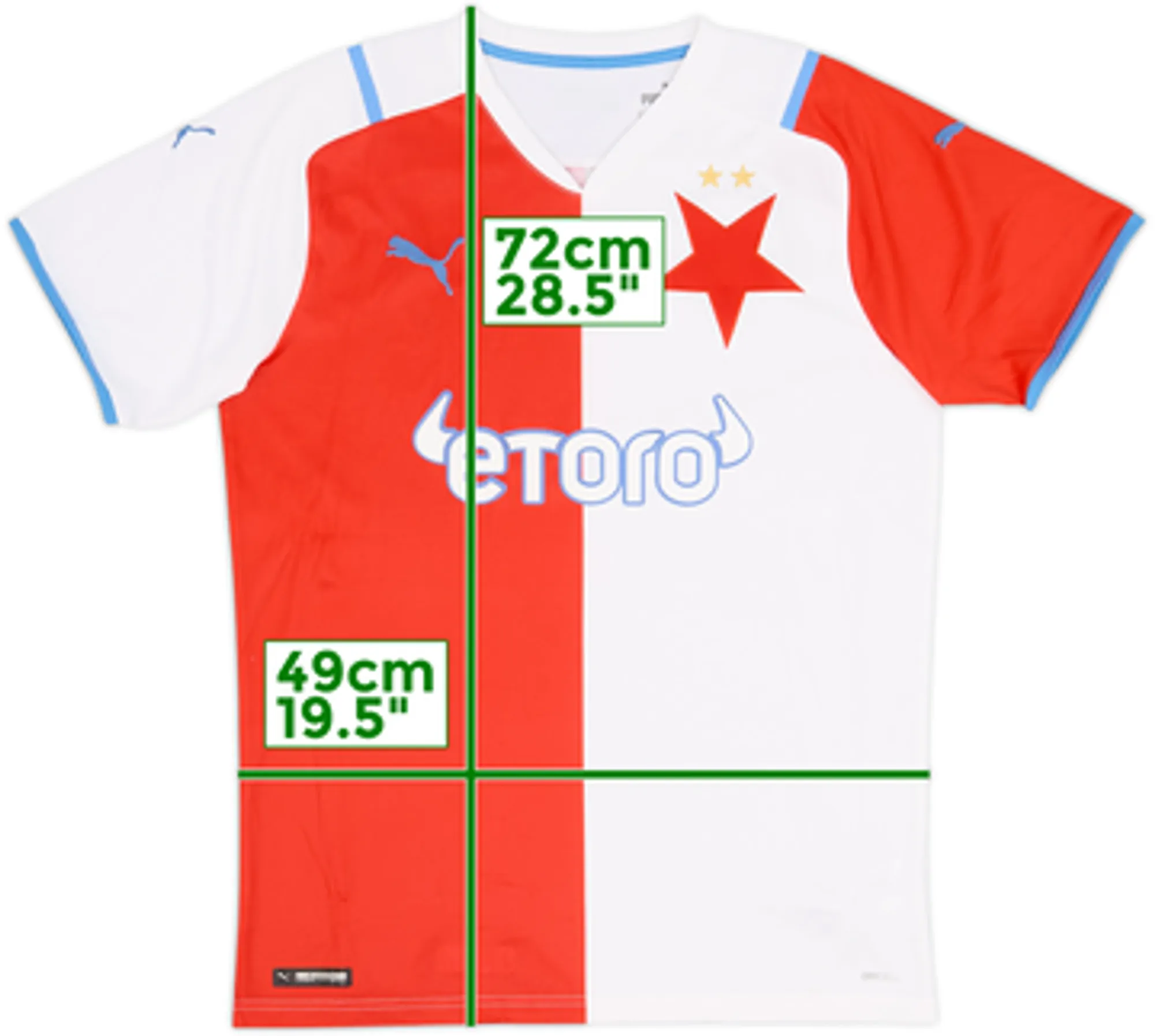 2021-22 Slavia Prague Home Shirt - 6/10 - (M)