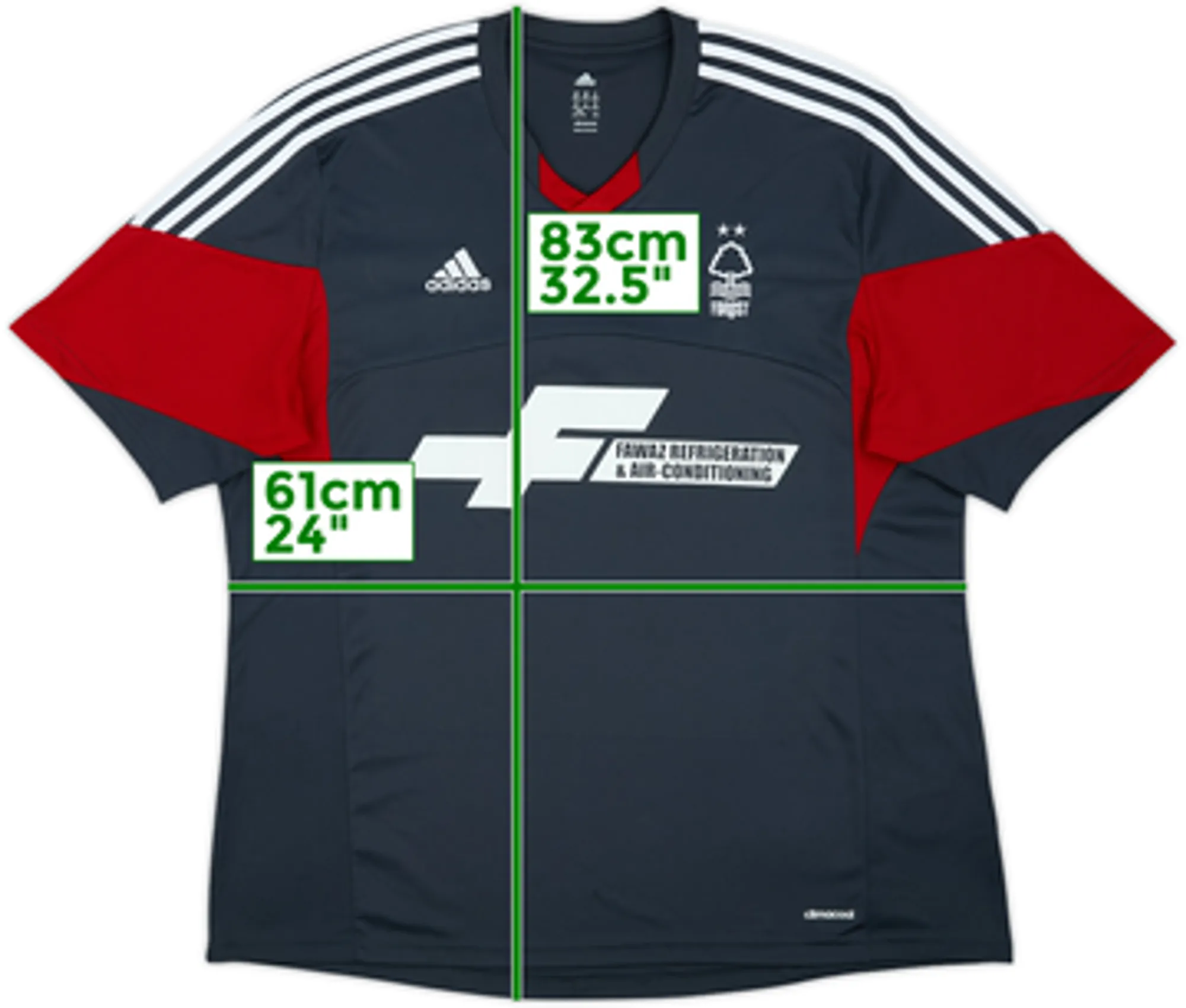 2013-14 Nottingham Forest Away Shirt - 7/10 - (XXL)